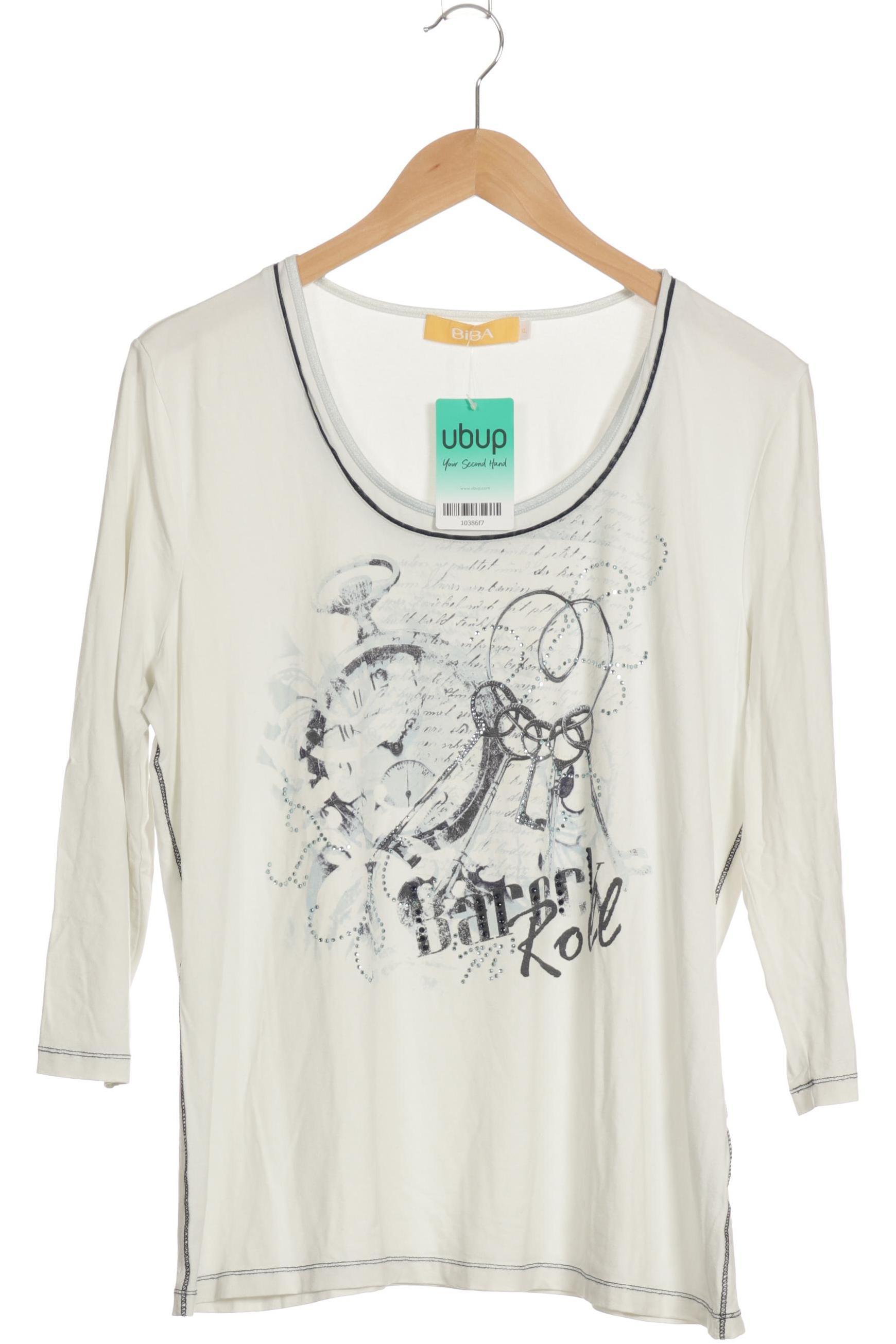 

BiBA Damen Langarmshirt, weiß, Gr.