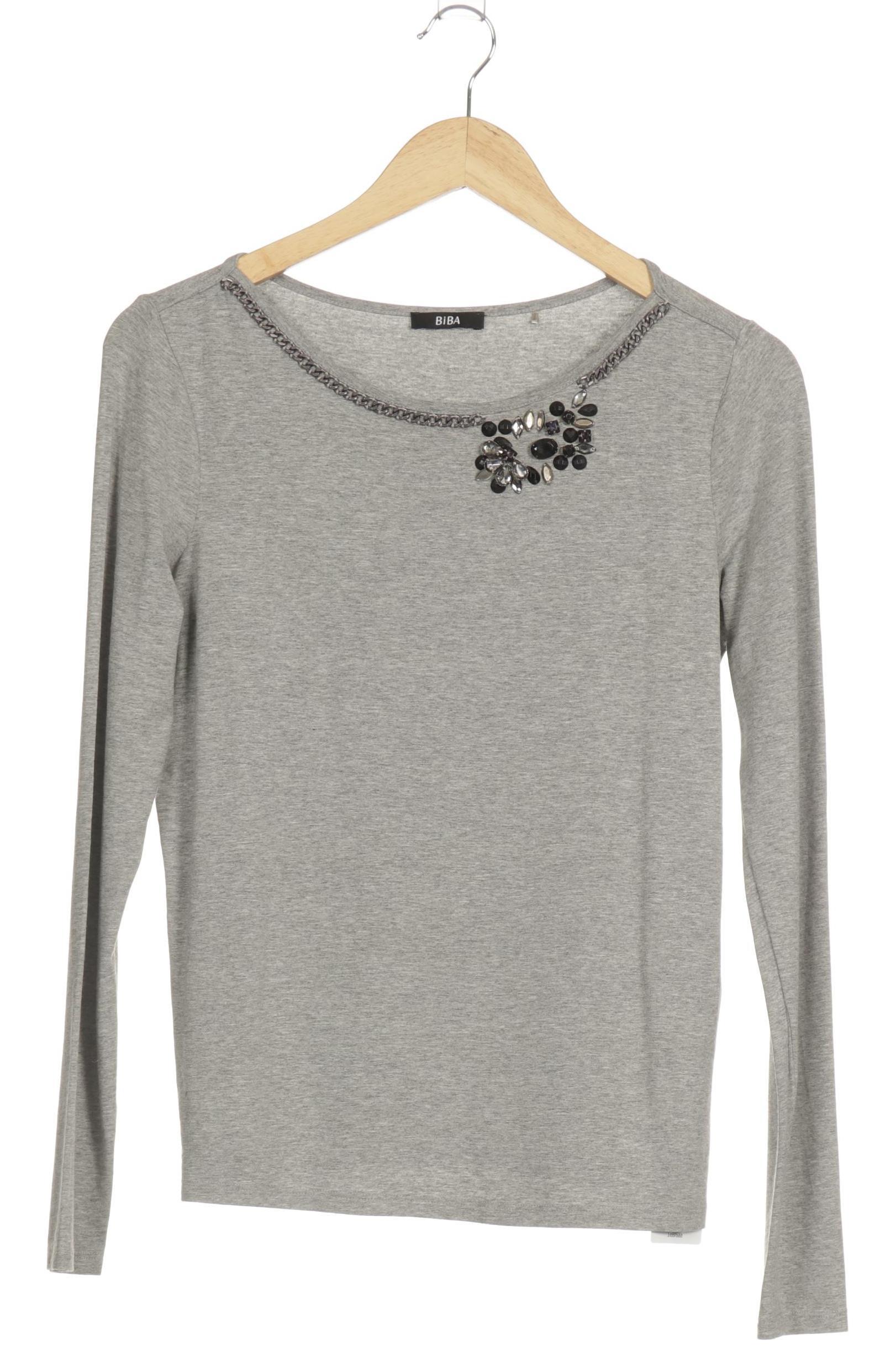 

BiBA Damen Langarmshirt, grau, Gr.