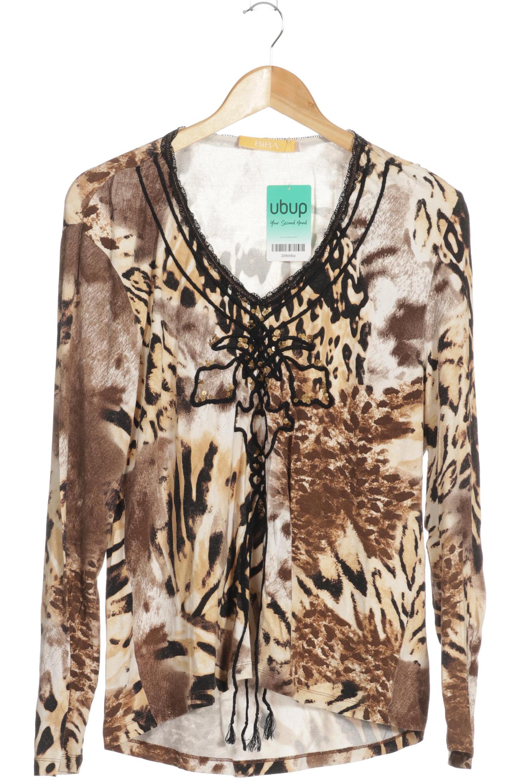 

BiBA Damen Langarmshirt, braun, Gr.