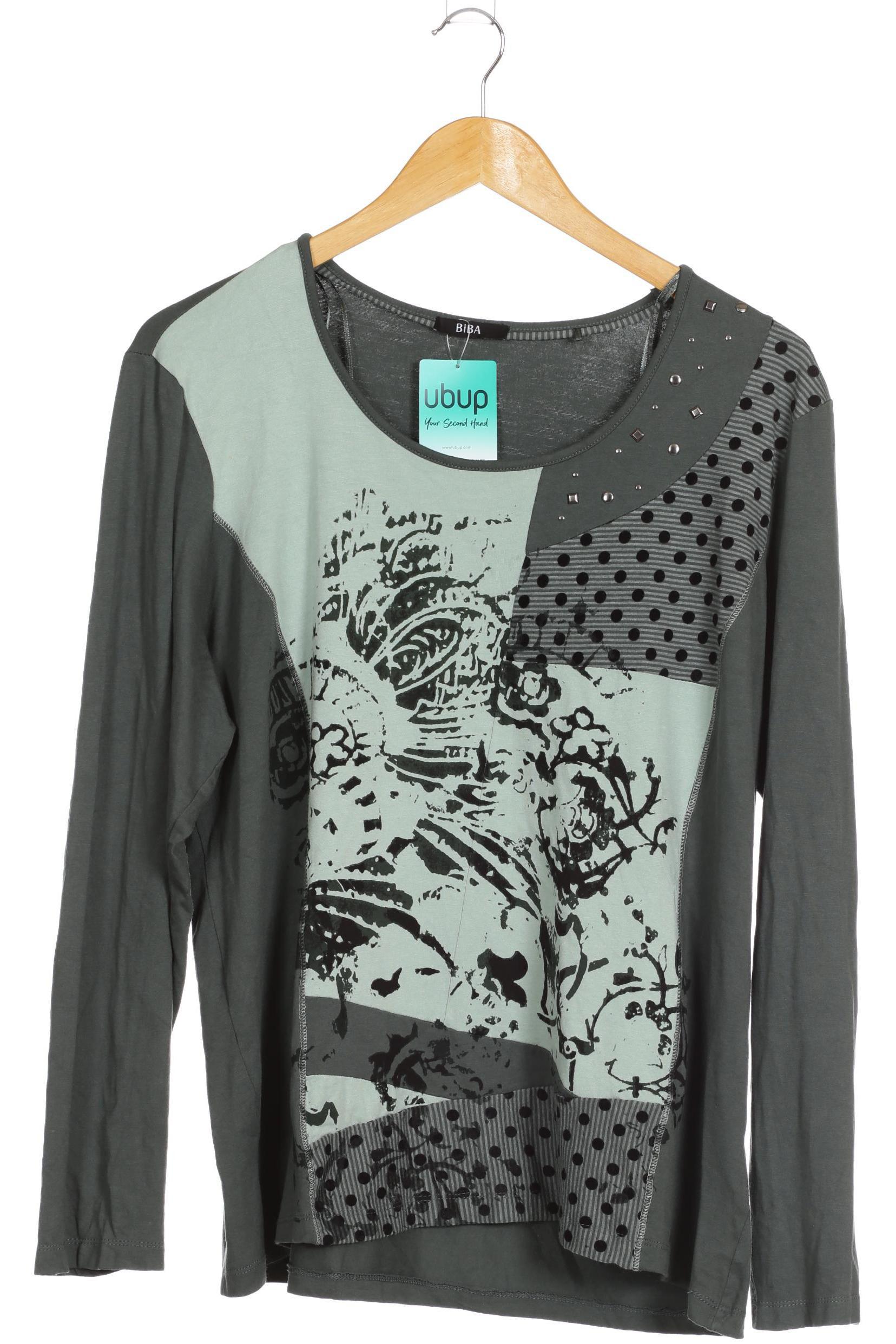 

BiBA Damen Langarmshirt, grün, Gr.