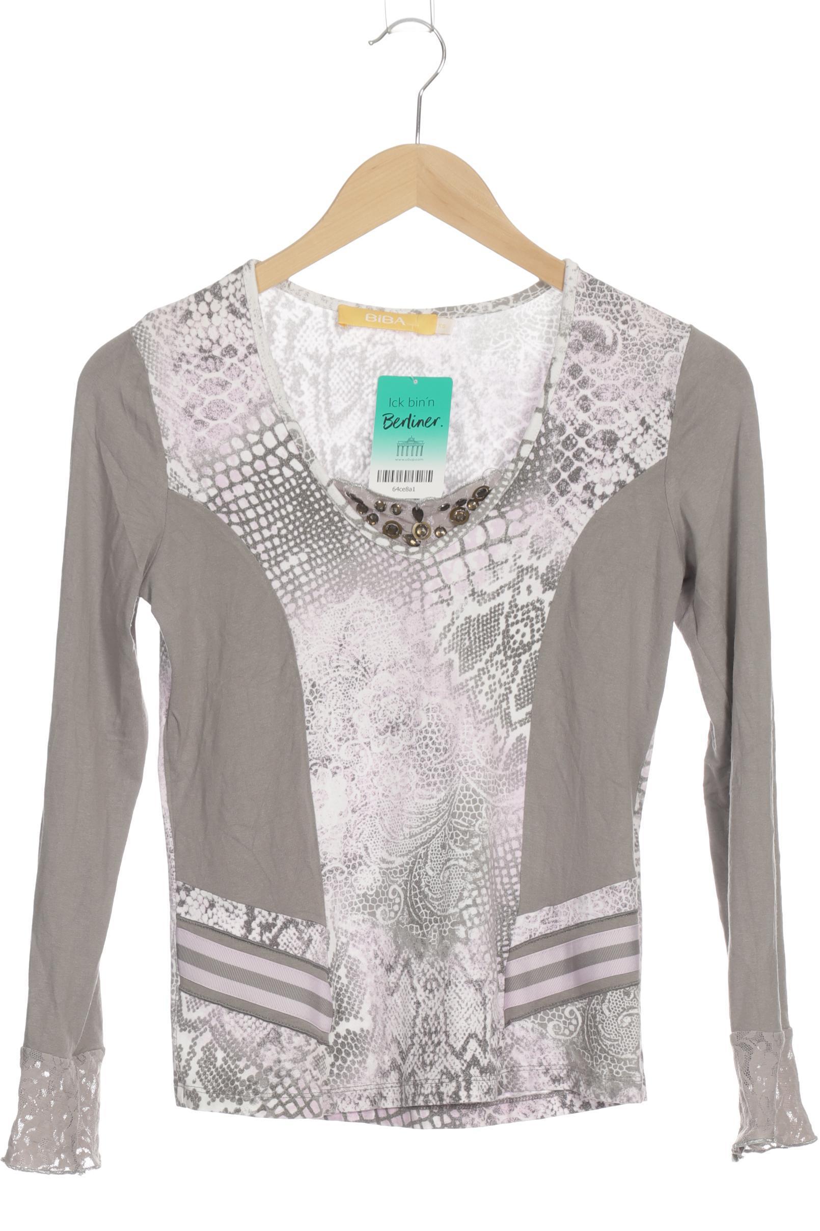 

BiBA Damen Langarmshirt, grau, Gr.