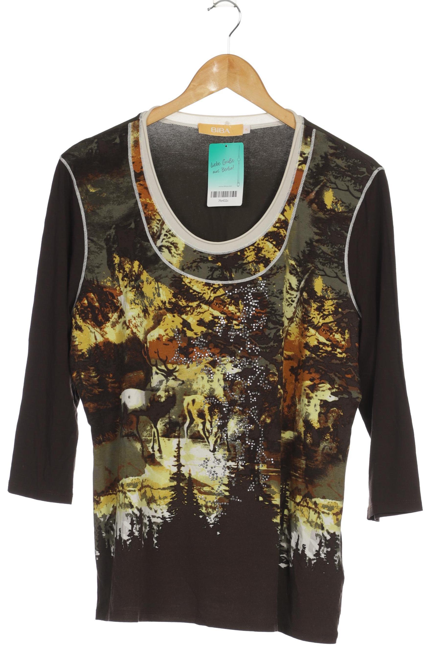 

BiBA Damen Langarmshirt, braun, Gr.