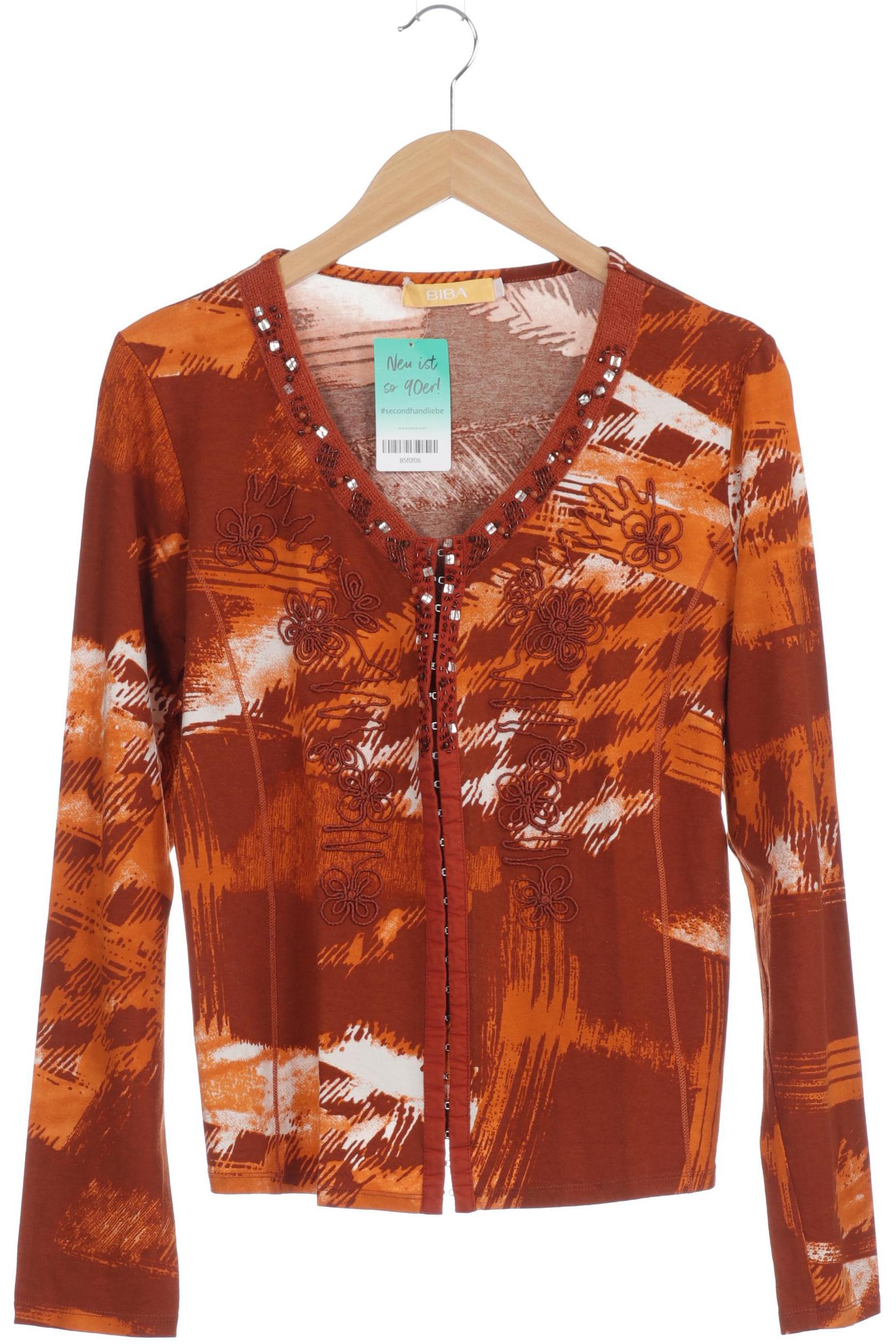 

BiBA Damen Langarmshirt, orange, Gr.