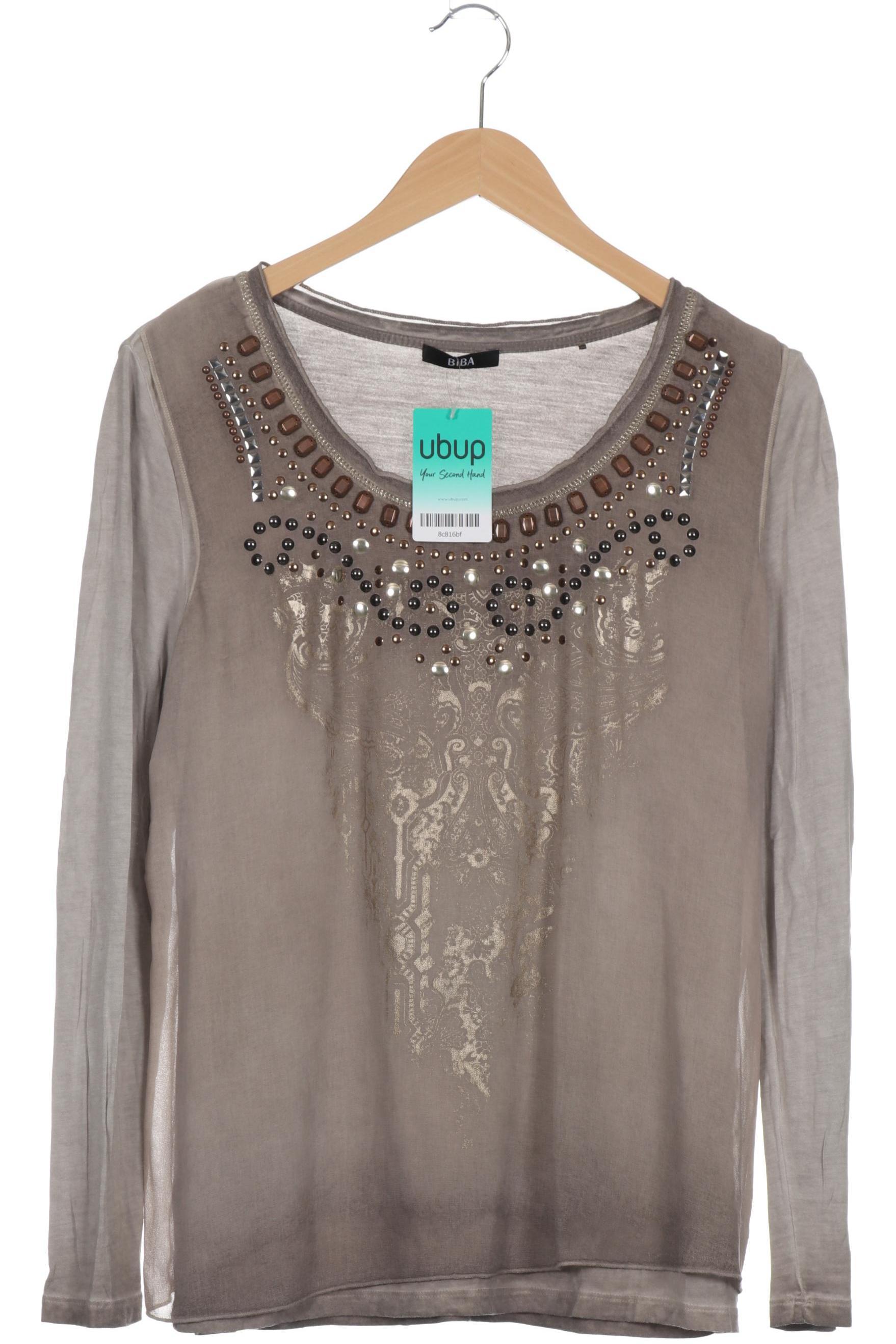 

BiBA Damen Langarmshirt, grau, Gr.