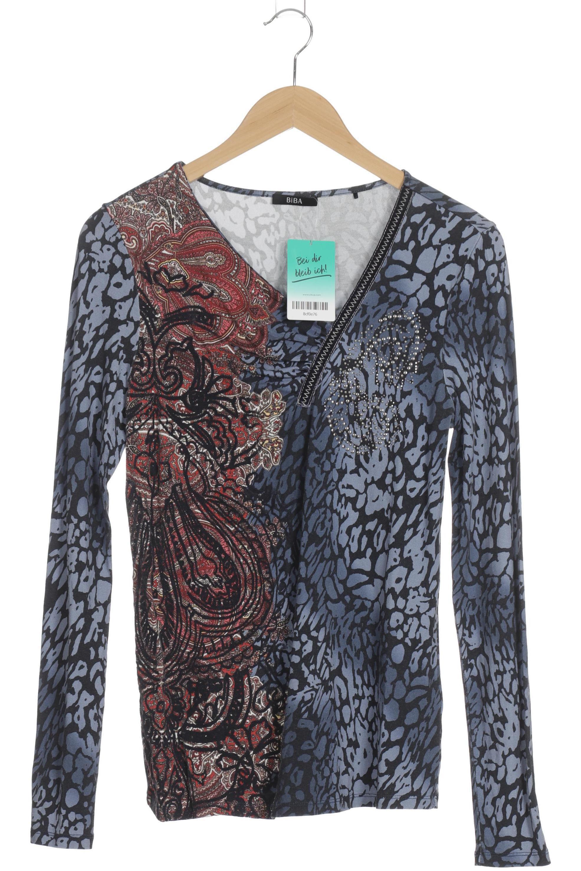 

BiBA Damen Langarmshirt, blau, Gr.