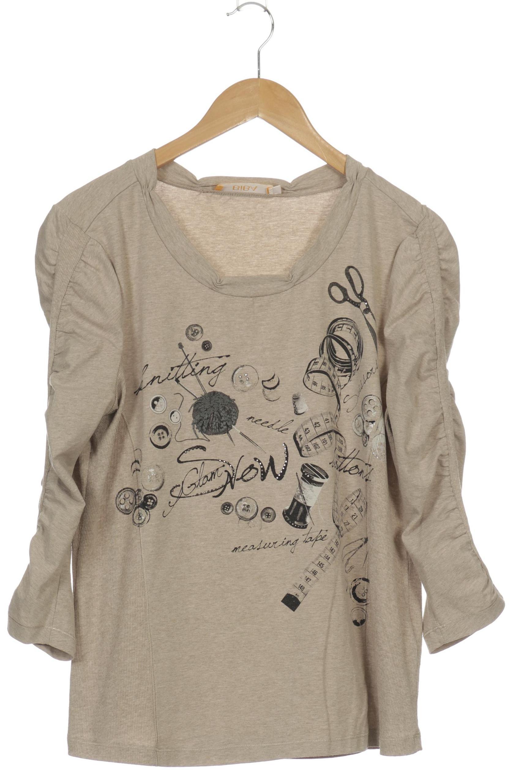 

BiBA Damen Langarmshirt, beige, Gr.