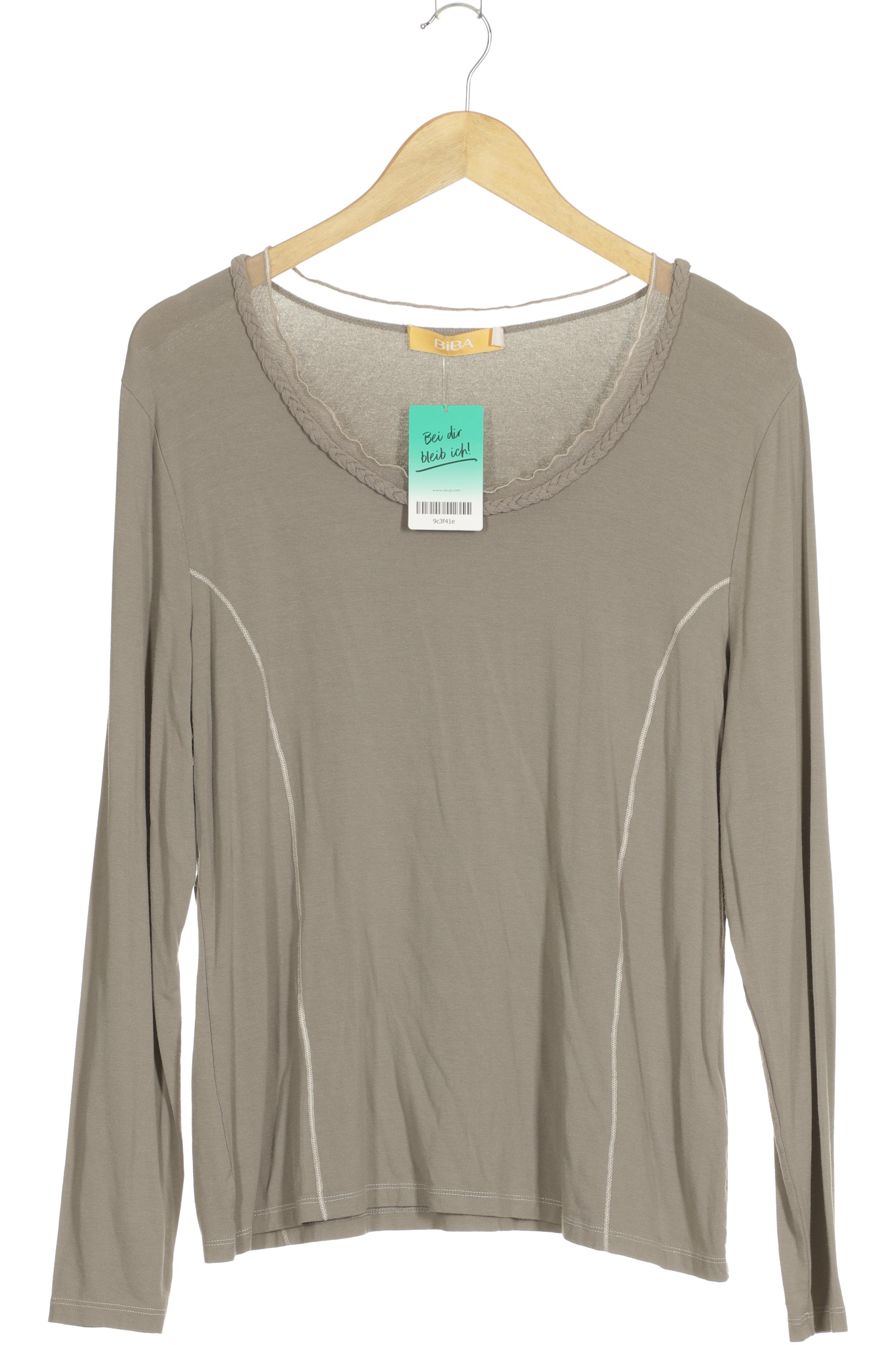 

BiBA Damen Langarmshirt, grau, Gr.