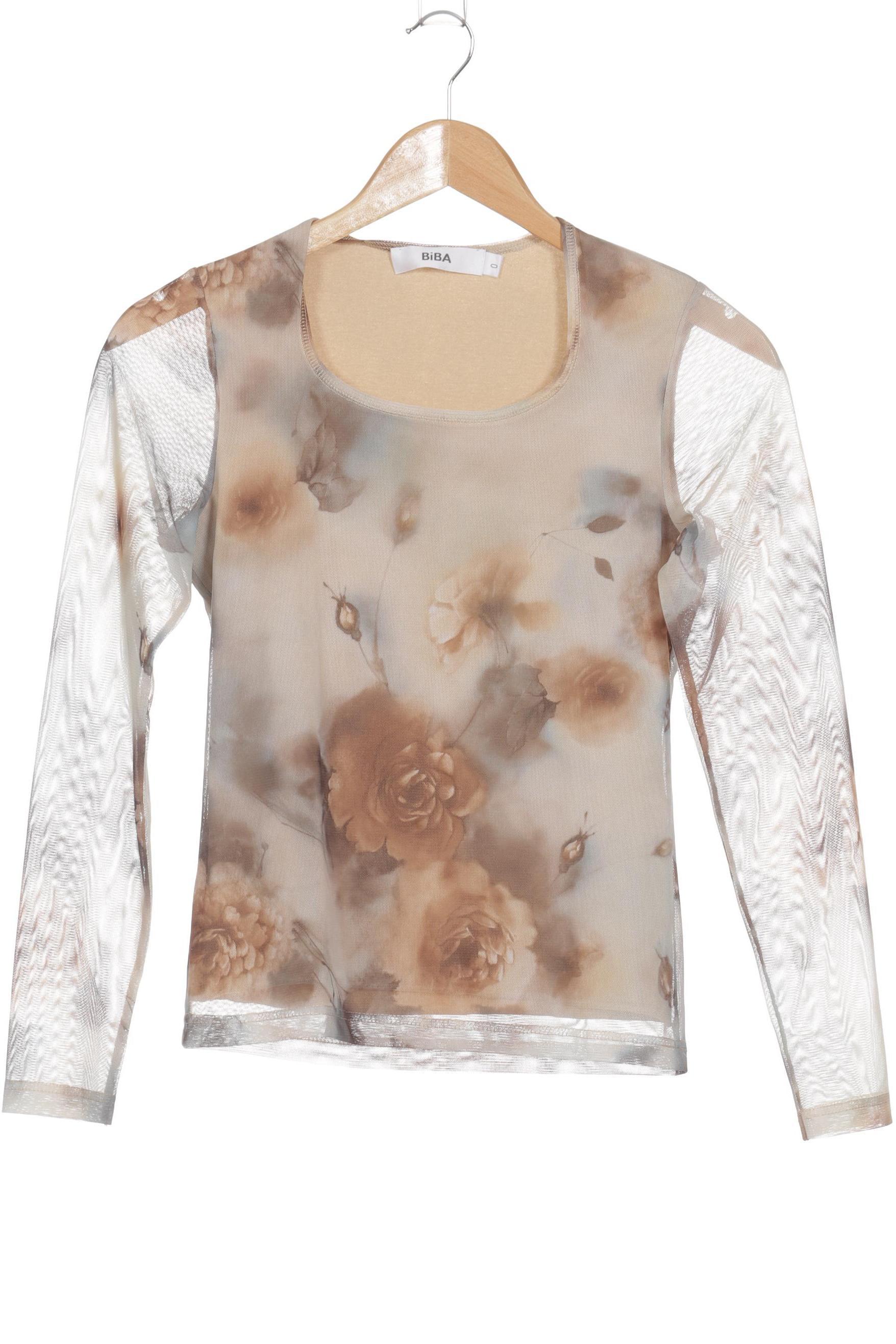 

BiBA Damen Langarmshirt, beige, Gr.