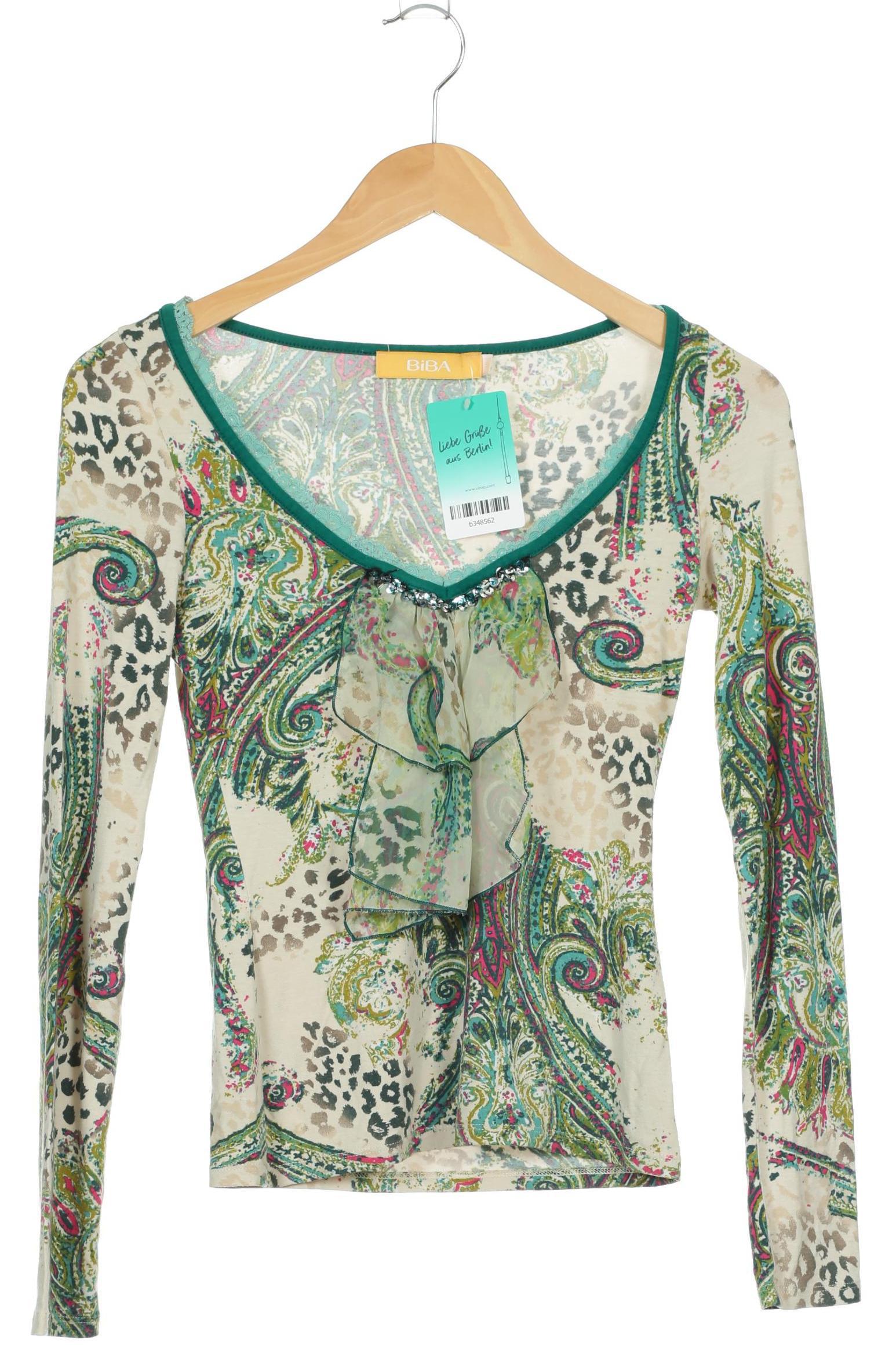 

BiBA Damen Langarmshirt, grün, Gr.