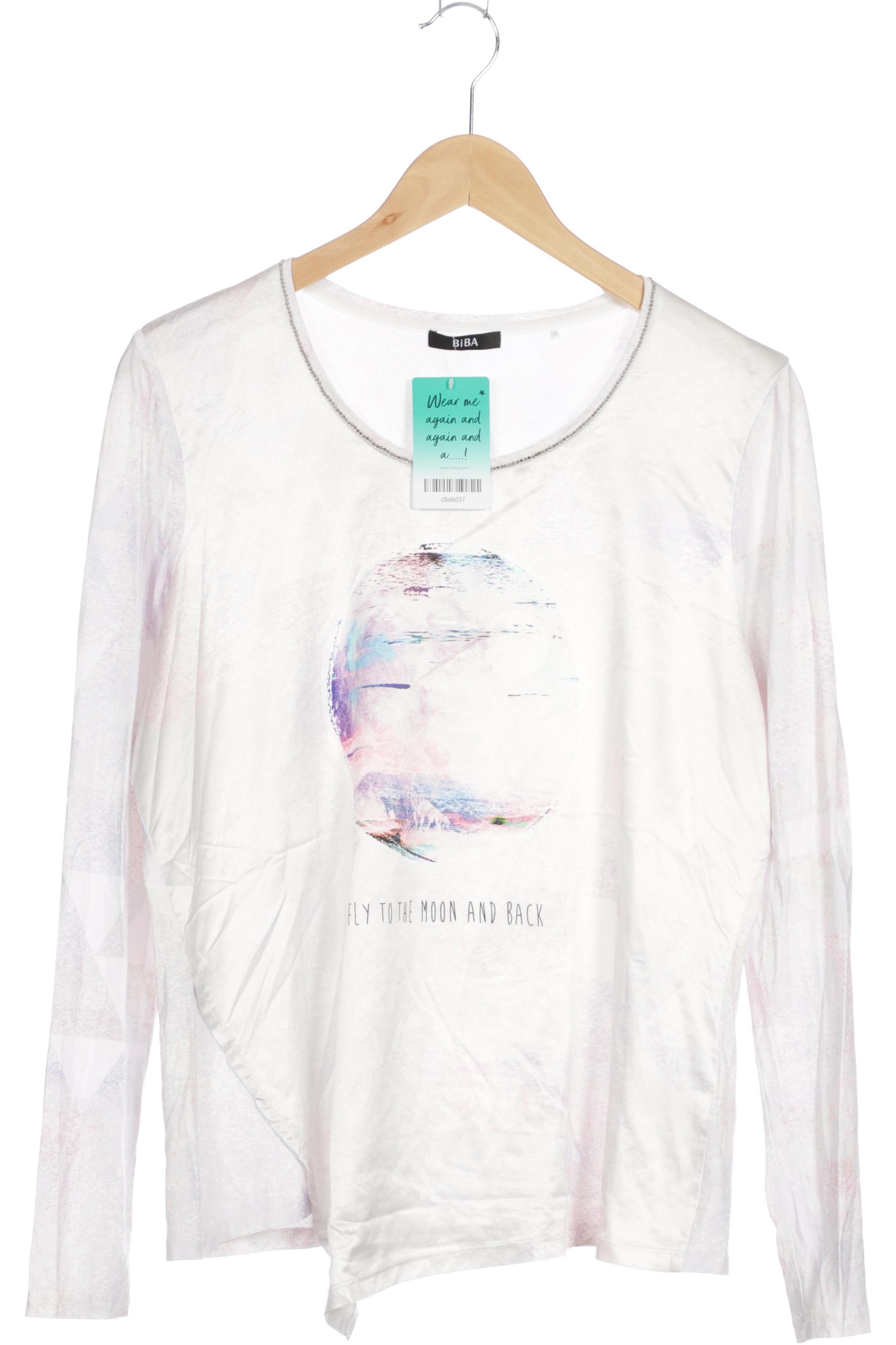 

BiBA Damen Langarmshirt, weiß, Gr.