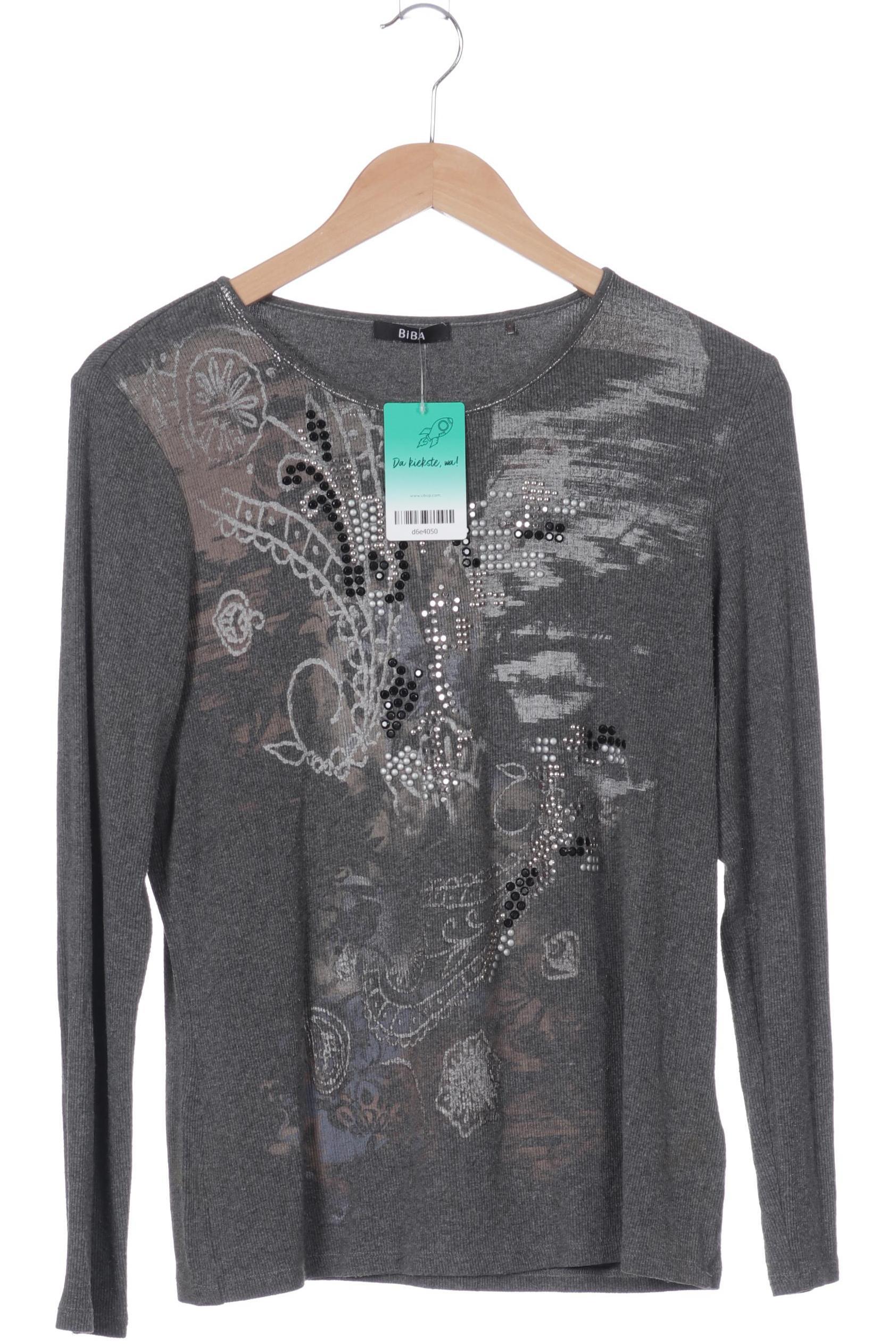 

BiBA Damen Langarmshirt, grau, Gr.