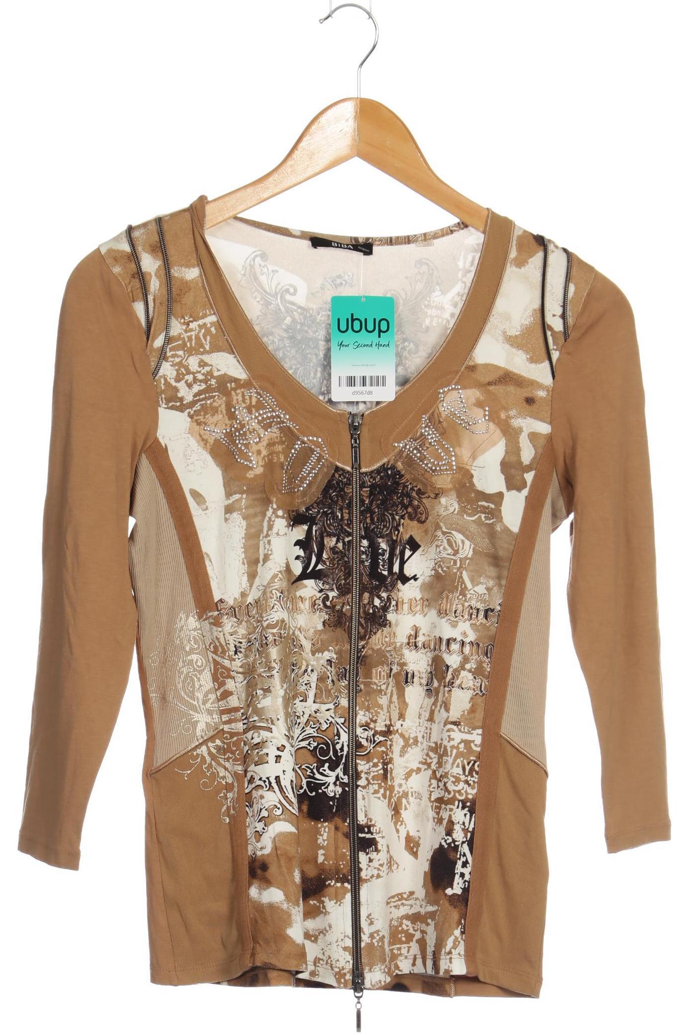 

BiBA Damen Langarmshirt, beige, Gr.
