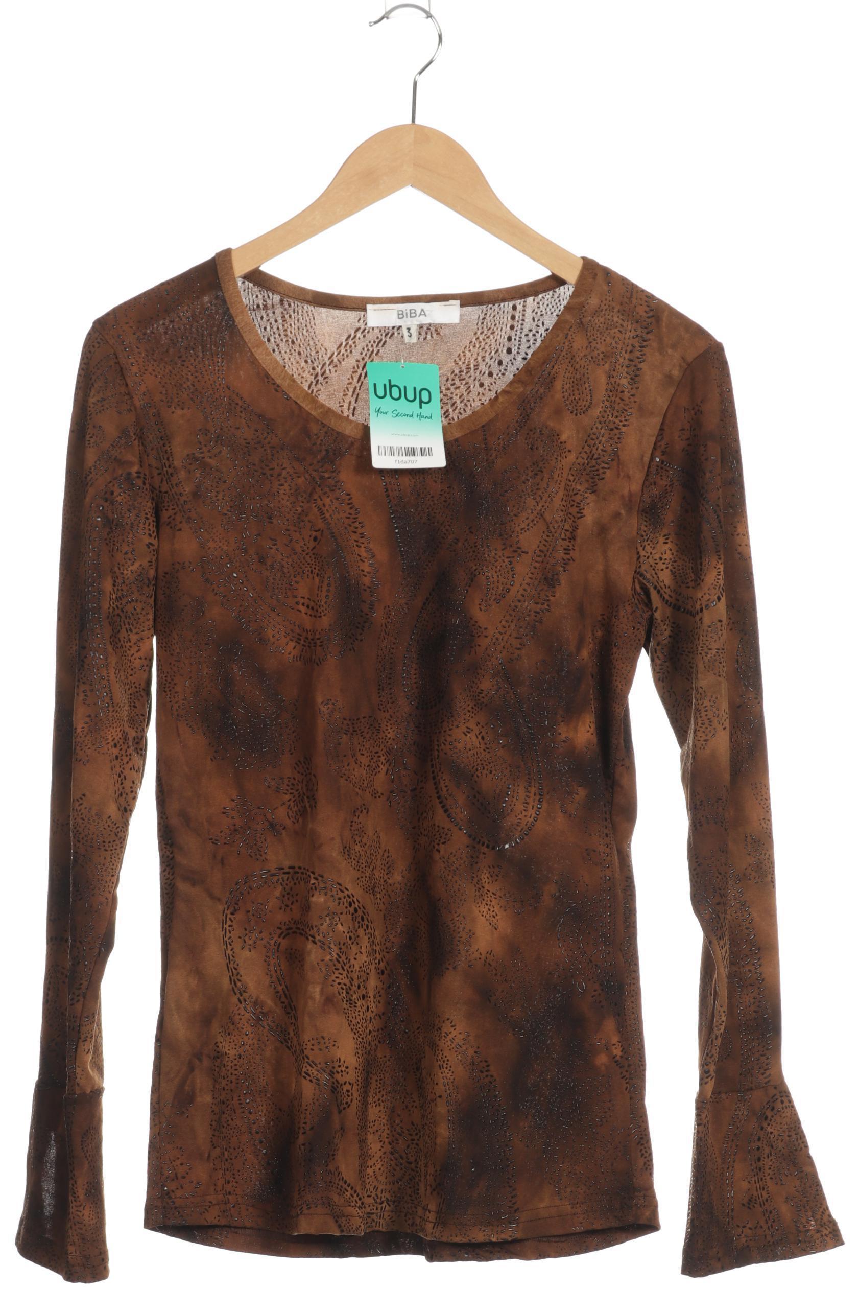 

BiBA Damen Langarmshirt, braun, Gr.