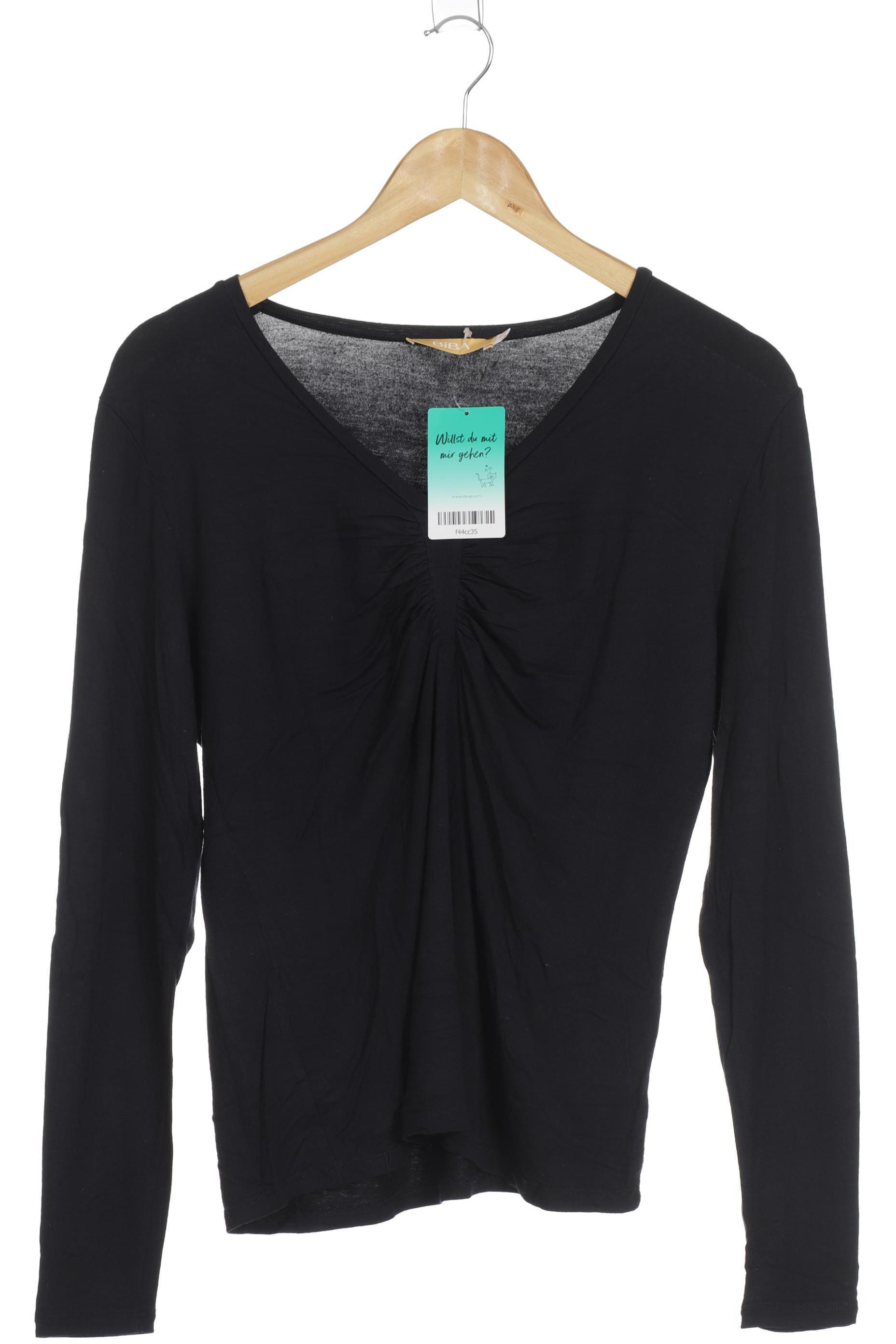 

BiBA Damen Langarmshirt, blau, Gr. 36