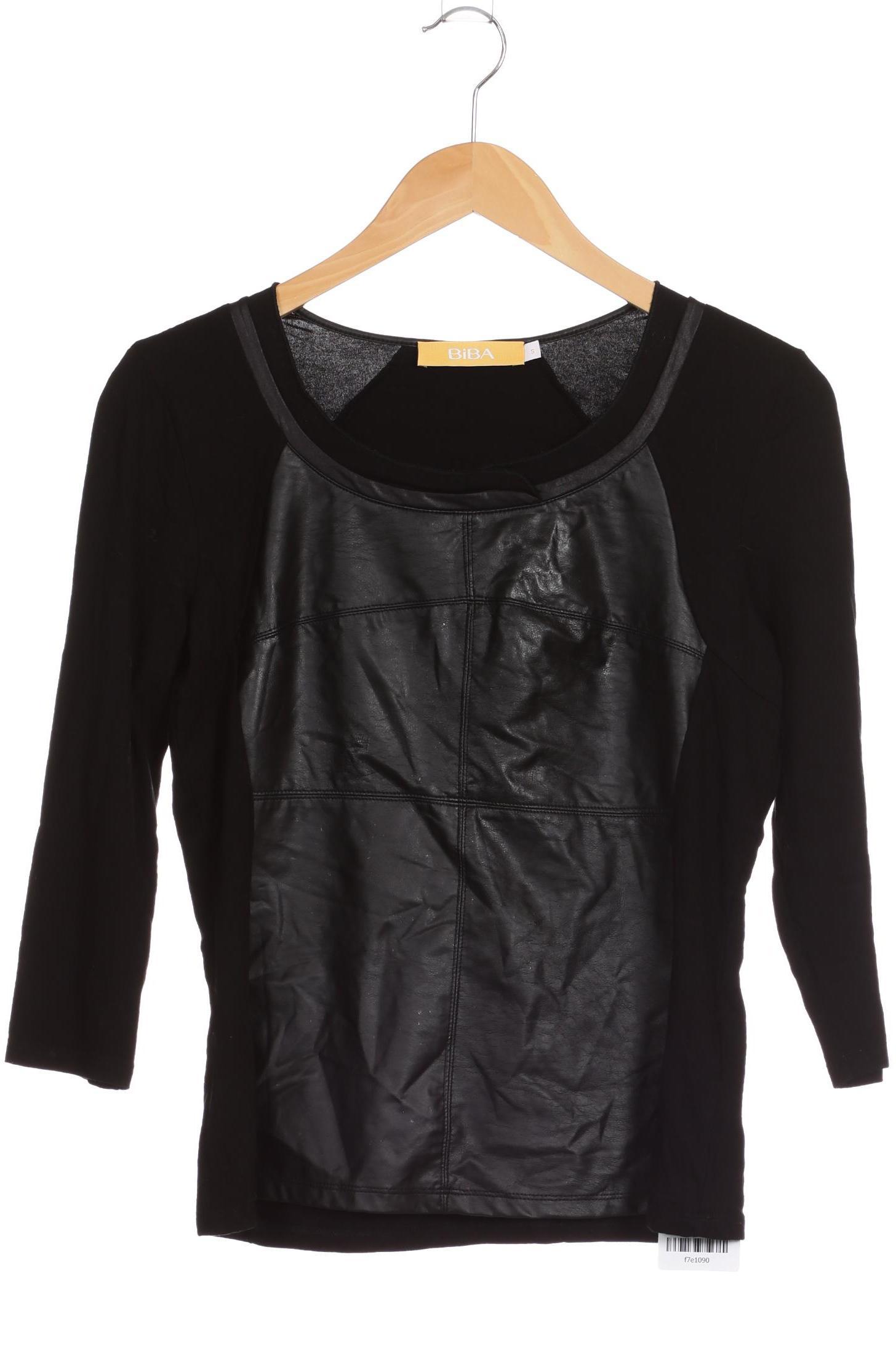 

BiBA Damen Langarmshirt, schwarz, Gr.