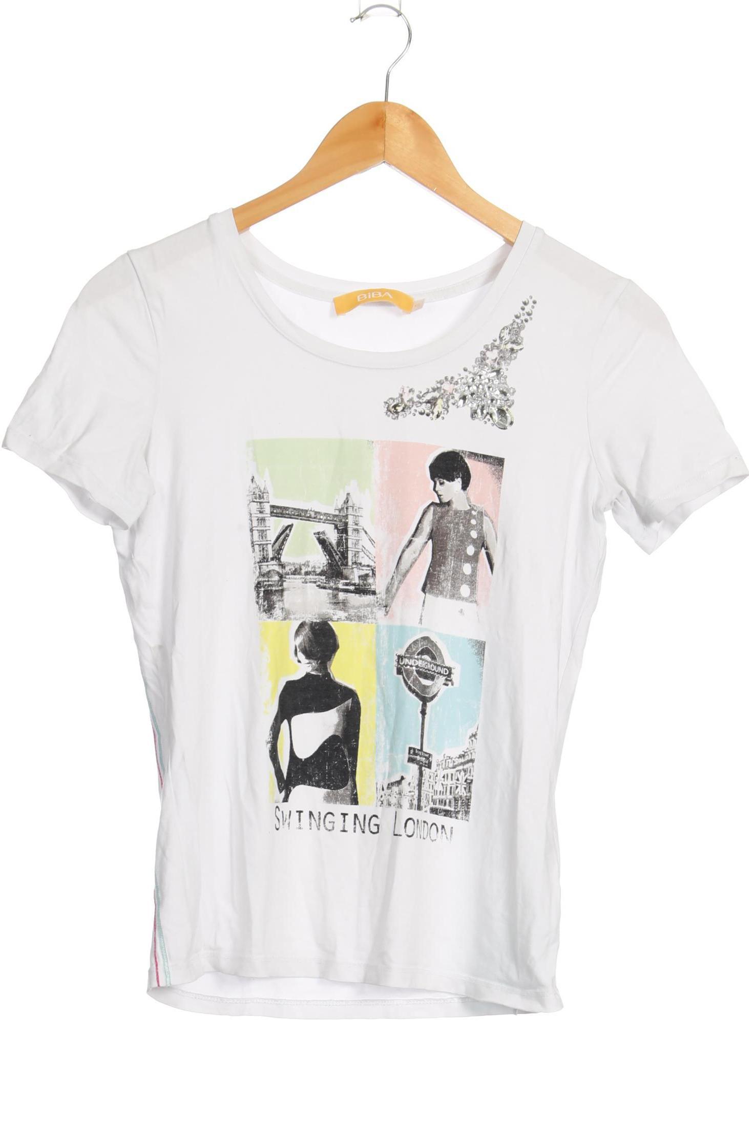 

BiBA Damen T-Shirt, weiß, Gr.