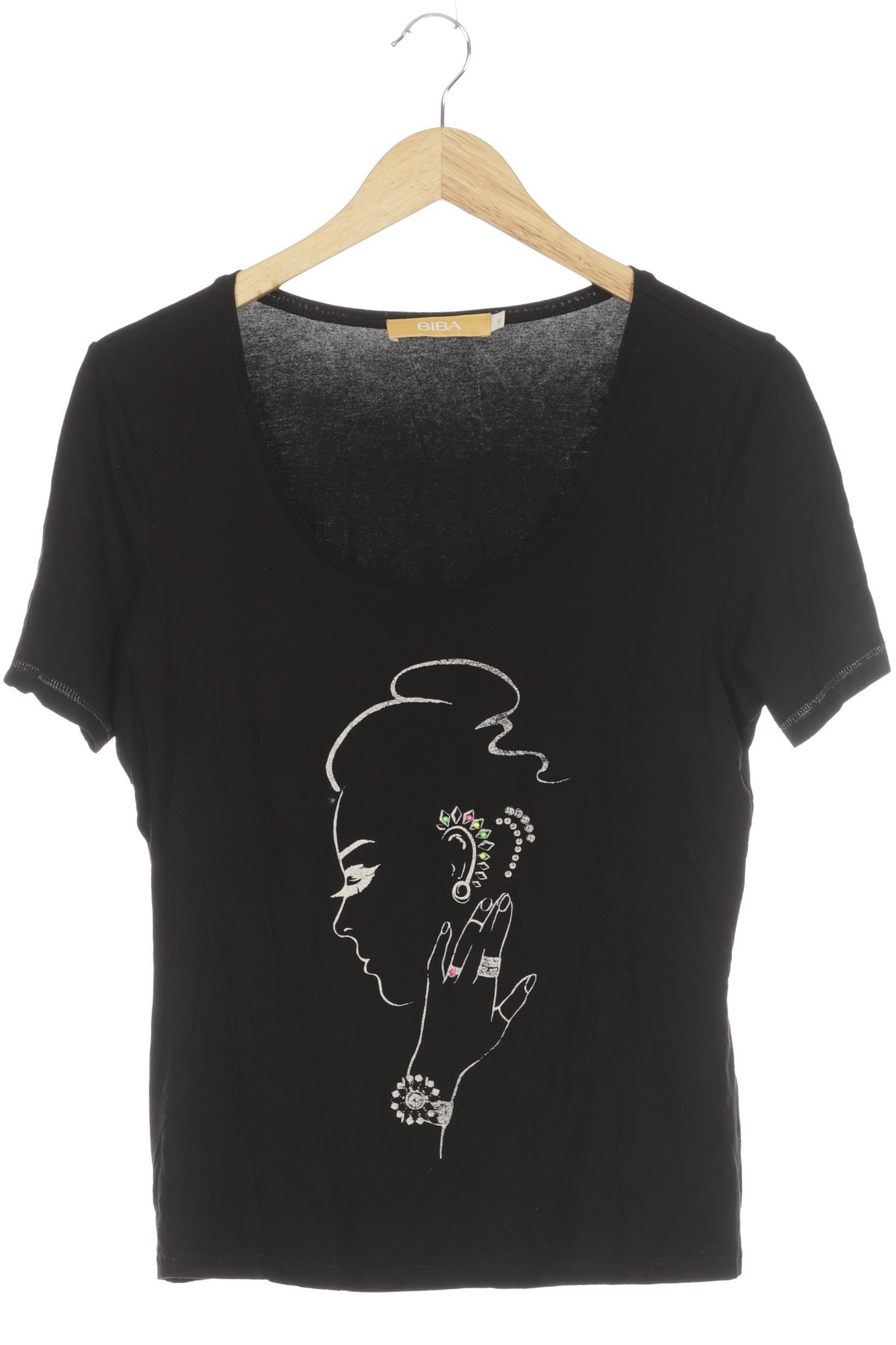 

BiBA Damen T-Shirt, schwarz, Gr.