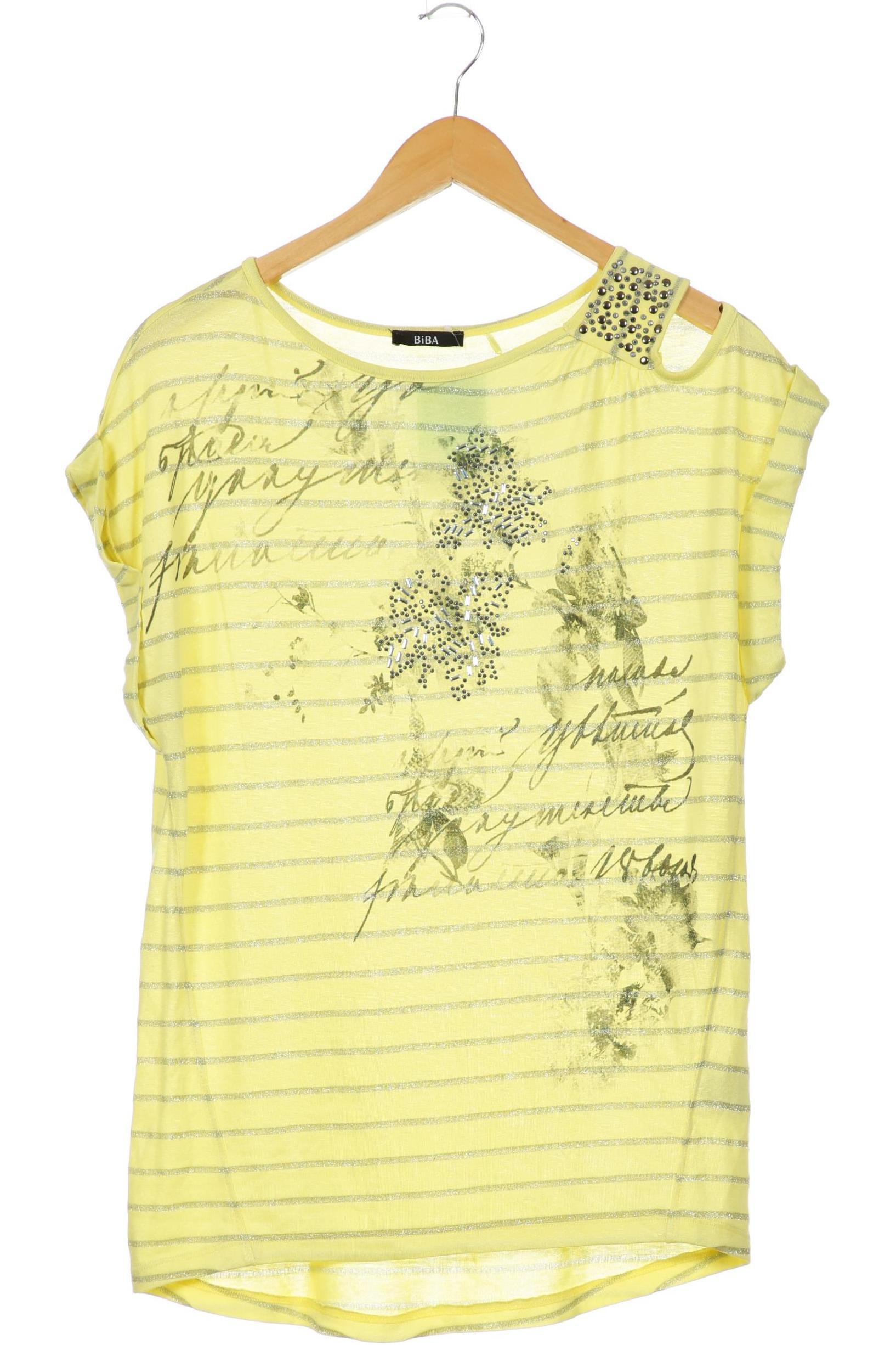 

BiBA Damen T-Shirt, gelb, Gr.