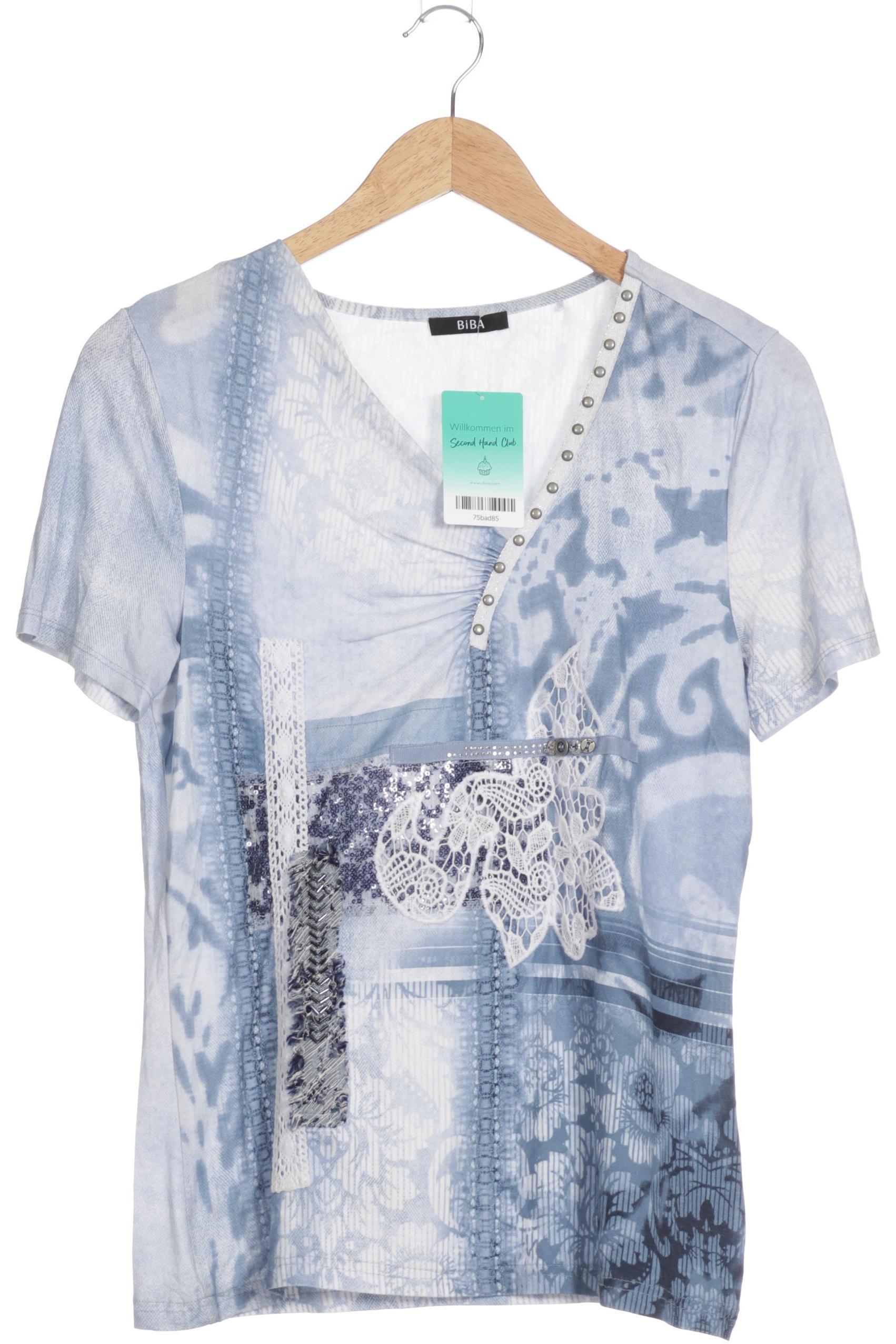 

BiBA Damen T-Shirt, blau, Gr.