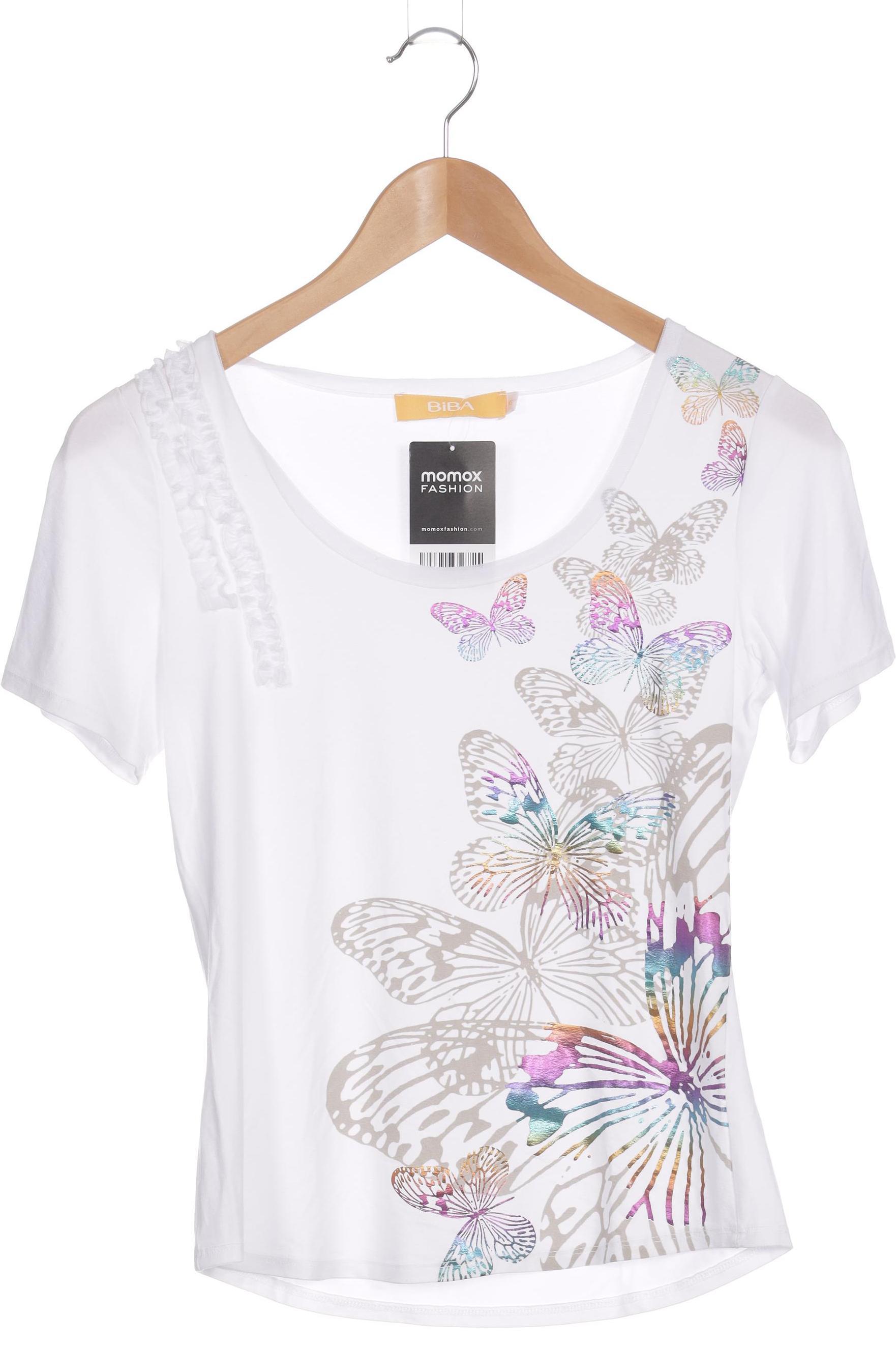 

BiBA Damen T-Shirt, weiß, Gr.