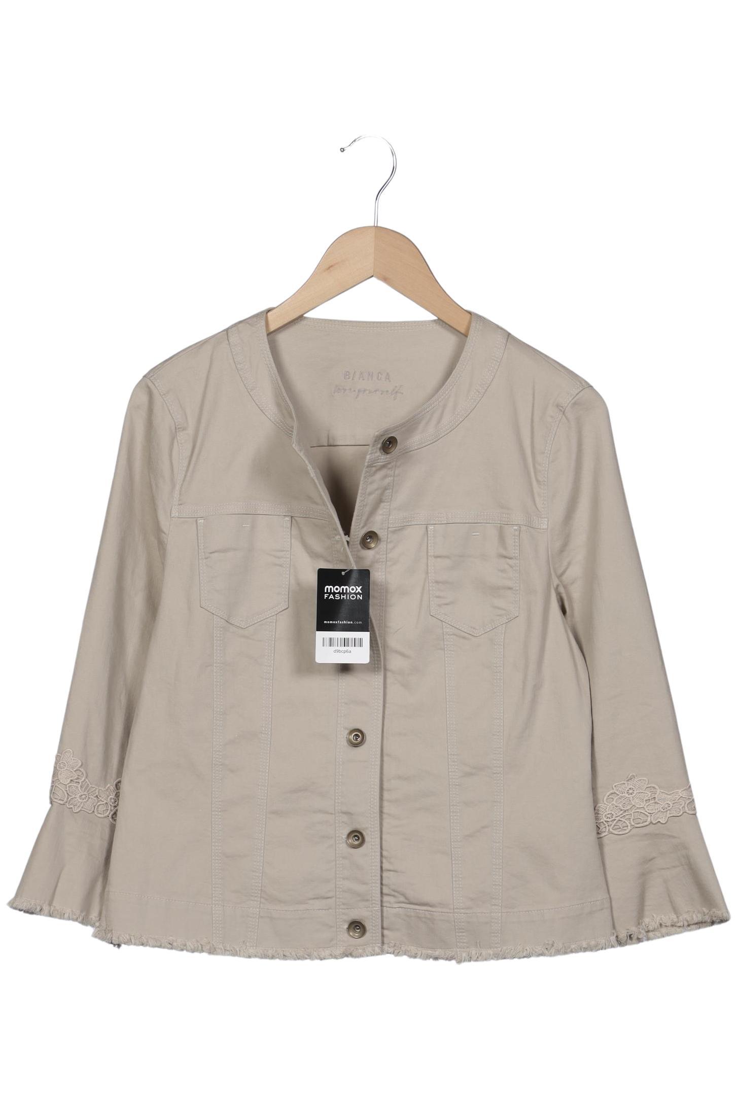 

Bianca Damen Jacke, beige, Gr. 40