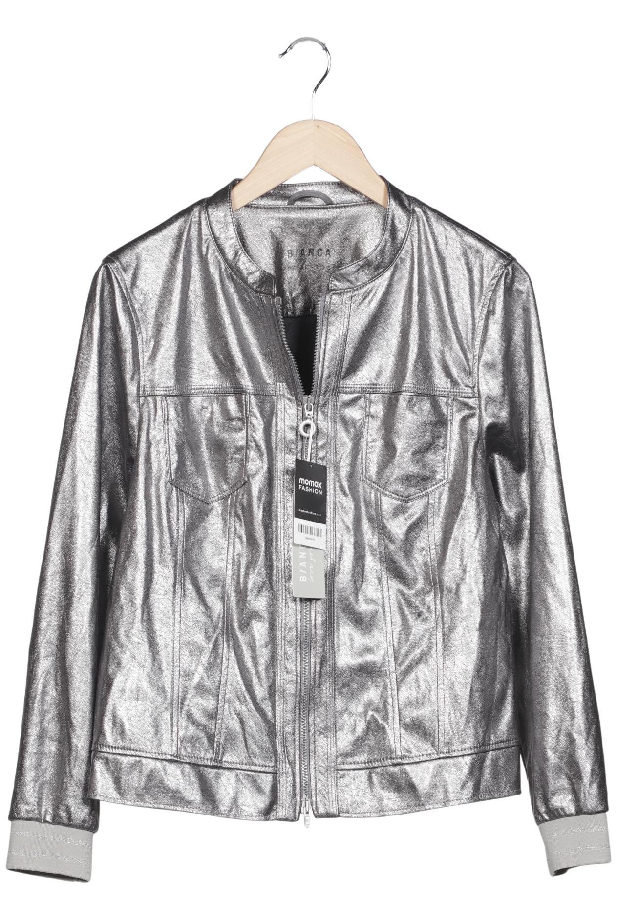 

Bianca Damen Jacke, silber, Gr. 44