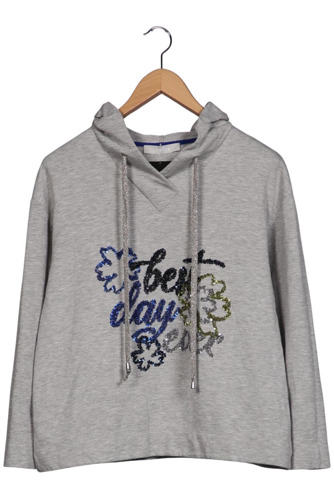 

Bianca Damen Kapuzenpullover, grau, Gr. 42