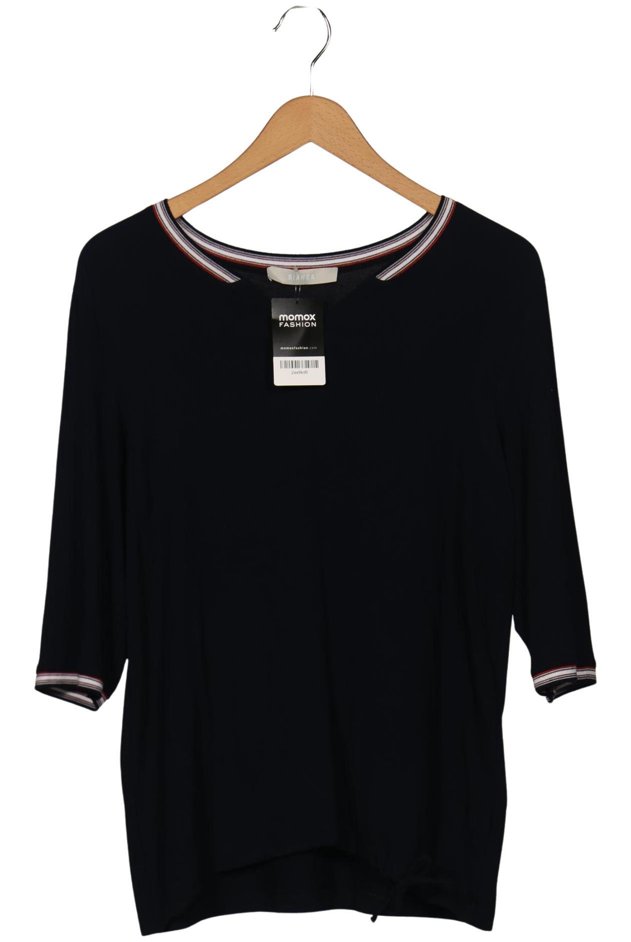 Thumbnail - Bianca Damen Langarmshirt, marineblau, Gr. 42