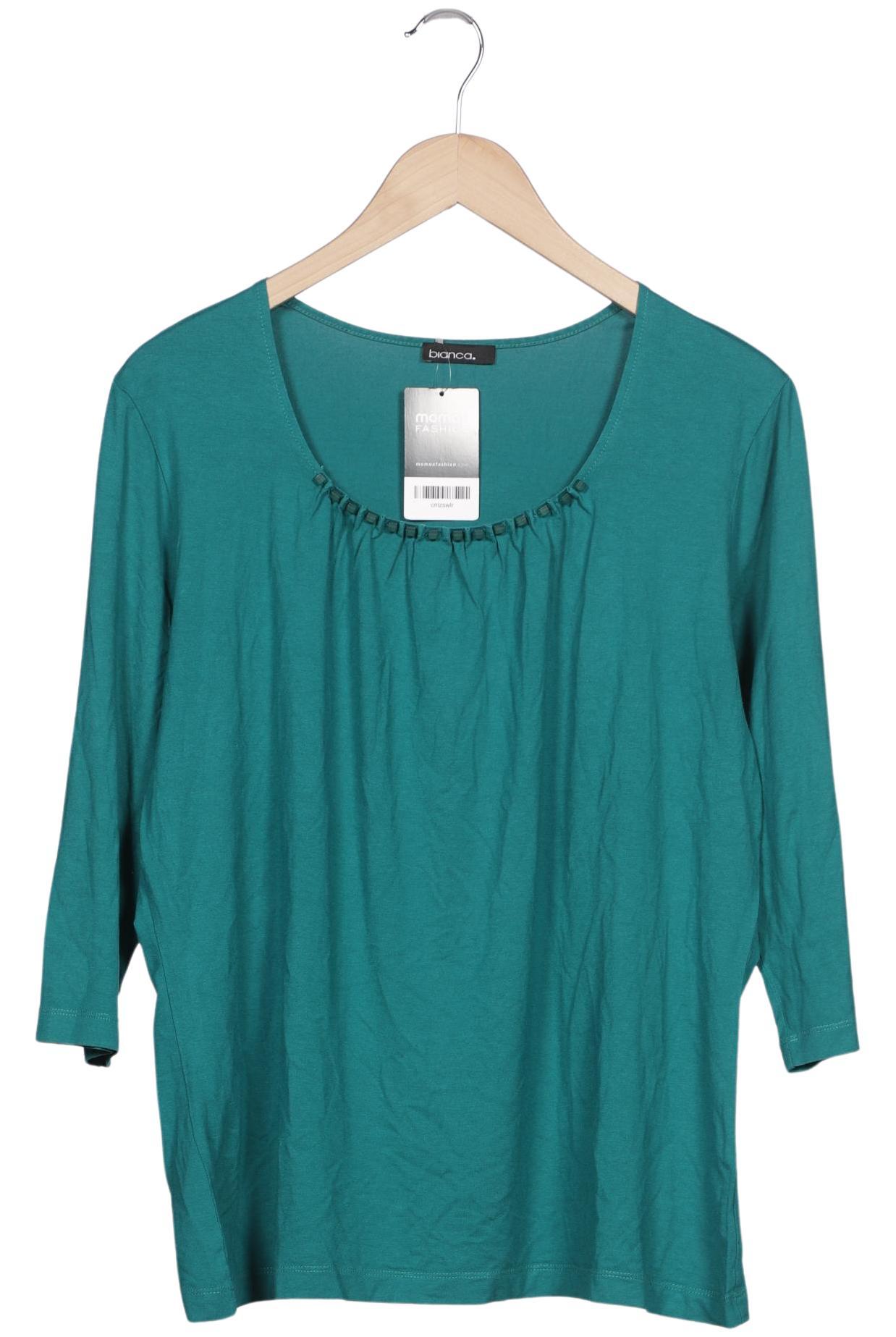 

Bianca Damen Langarmshirt, grün, Gr. 44