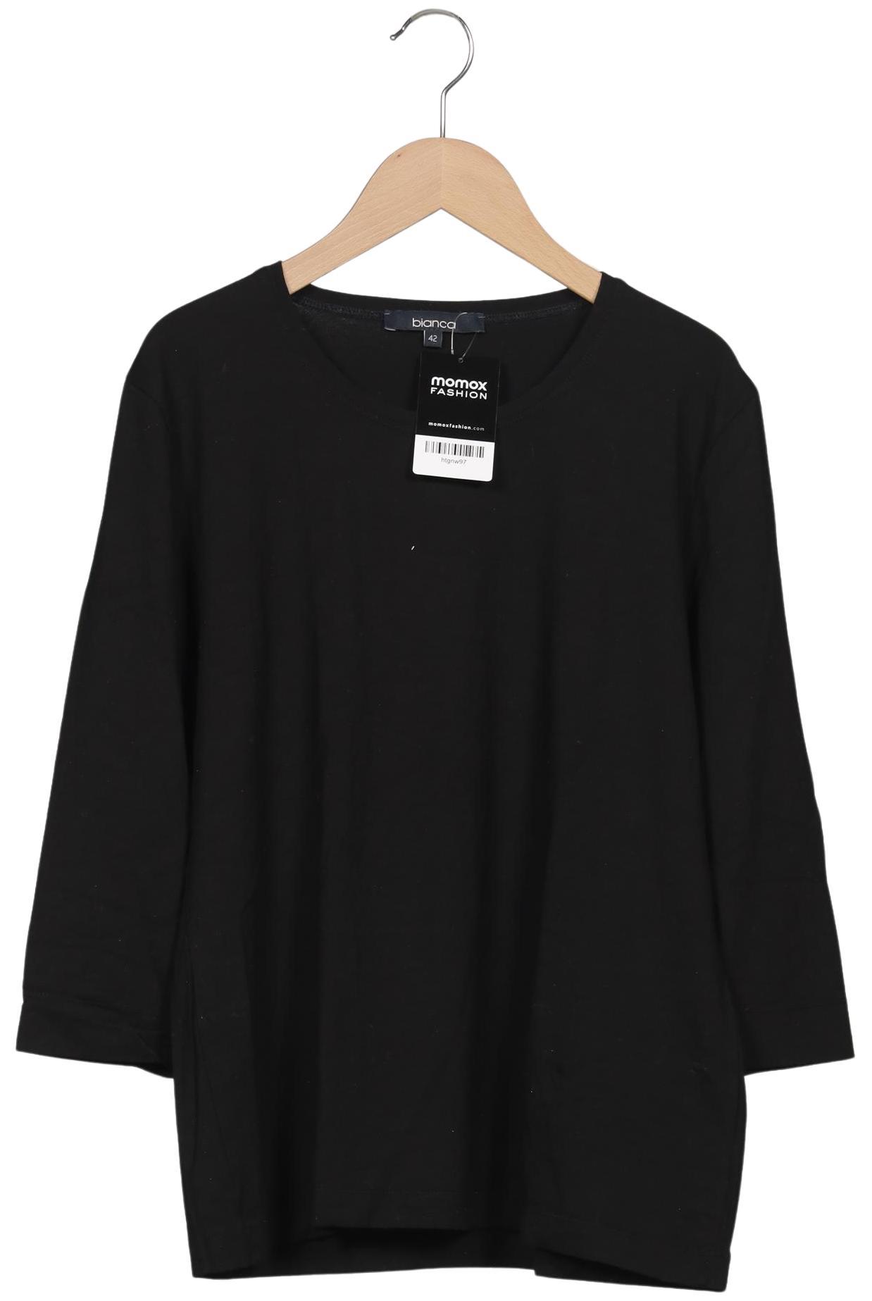 

Bianca Damen Langarmshirt, schwarz, Gr. 42