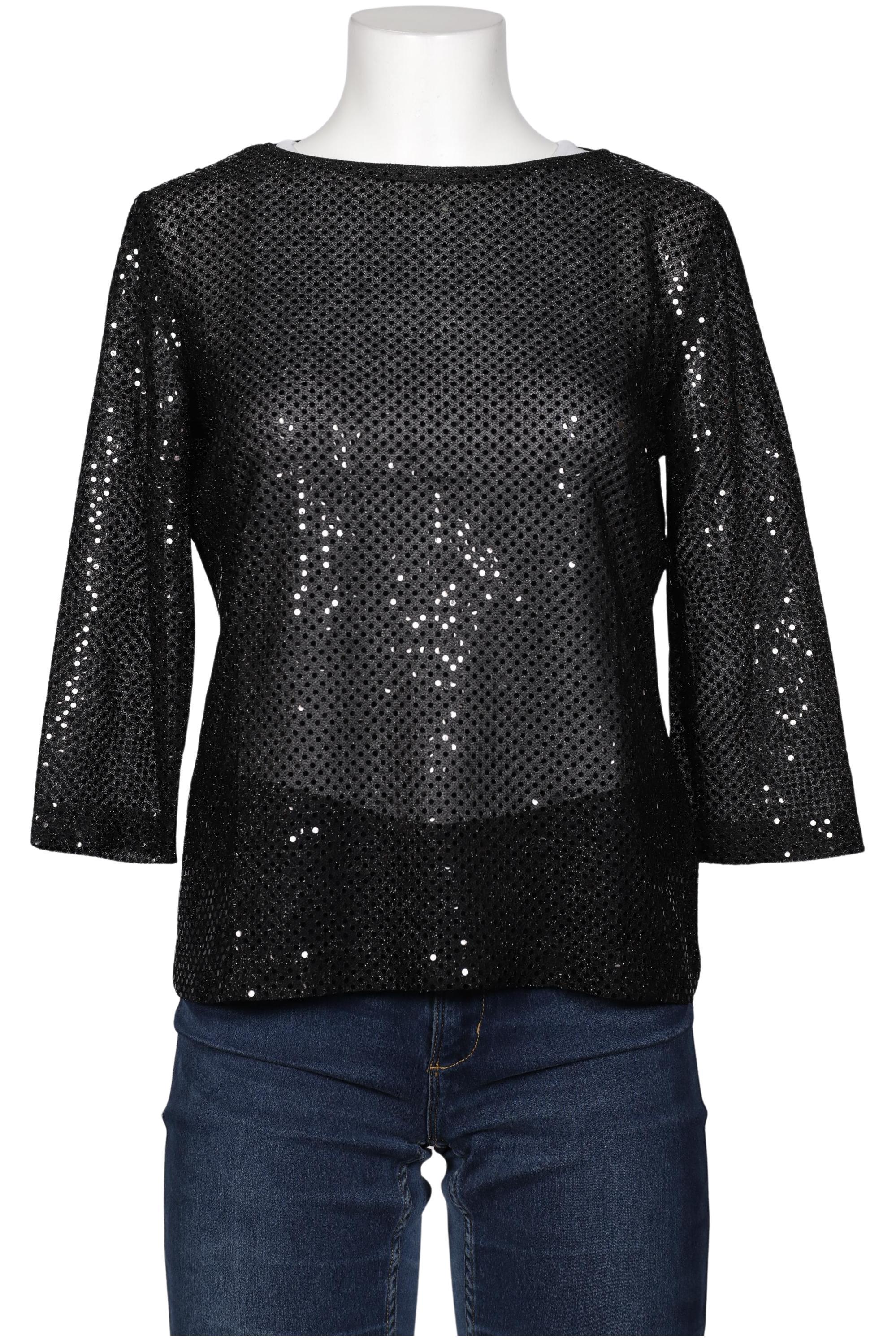 Thumbnail - Bianca Damen Langarmshirt, schwarz, Gr. 38