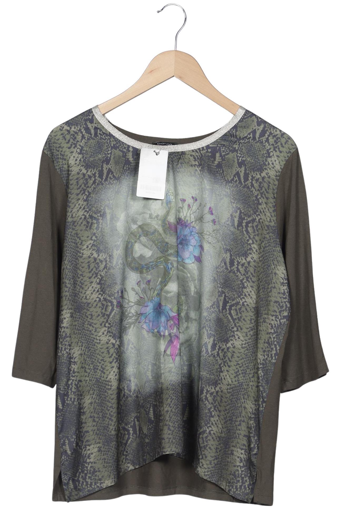 

Bianca Damen Langarmshirt, grün, Gr. 48