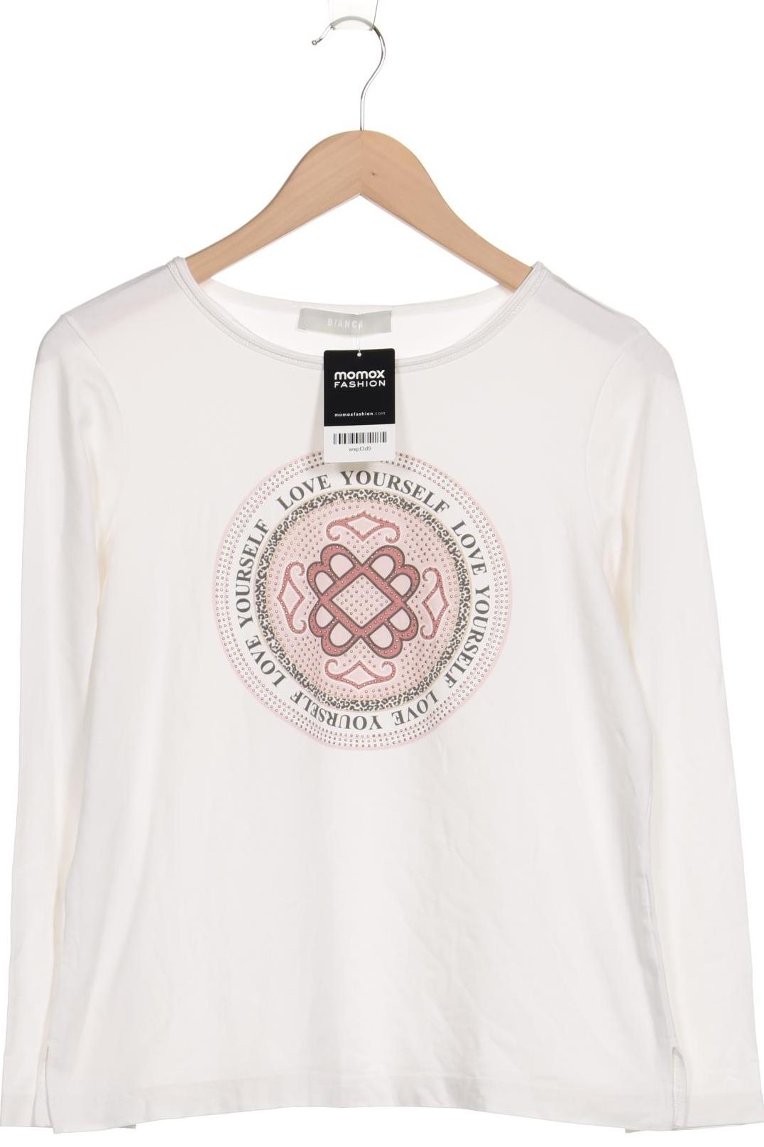 

Bianca Damen Langarmshirt, weiß, Gr. 42