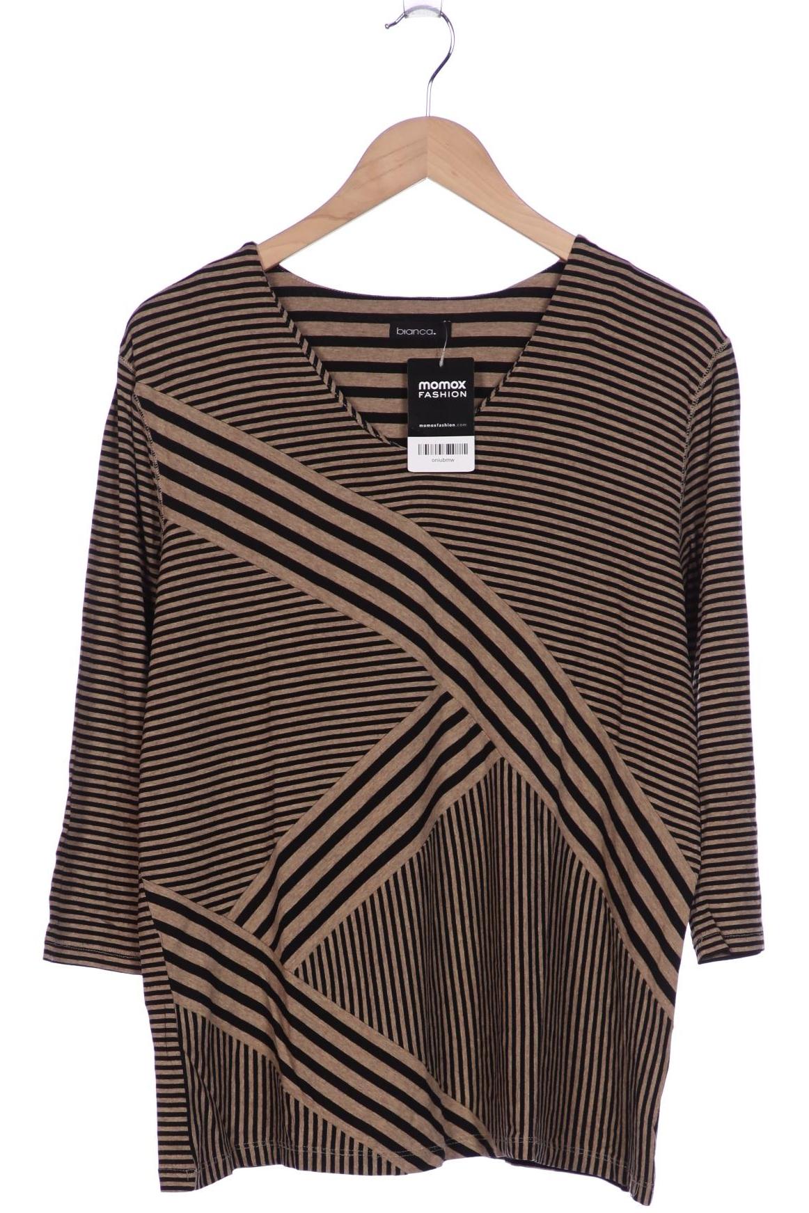 

Bianca Damen Langarmshirt, braun, Gr. 46