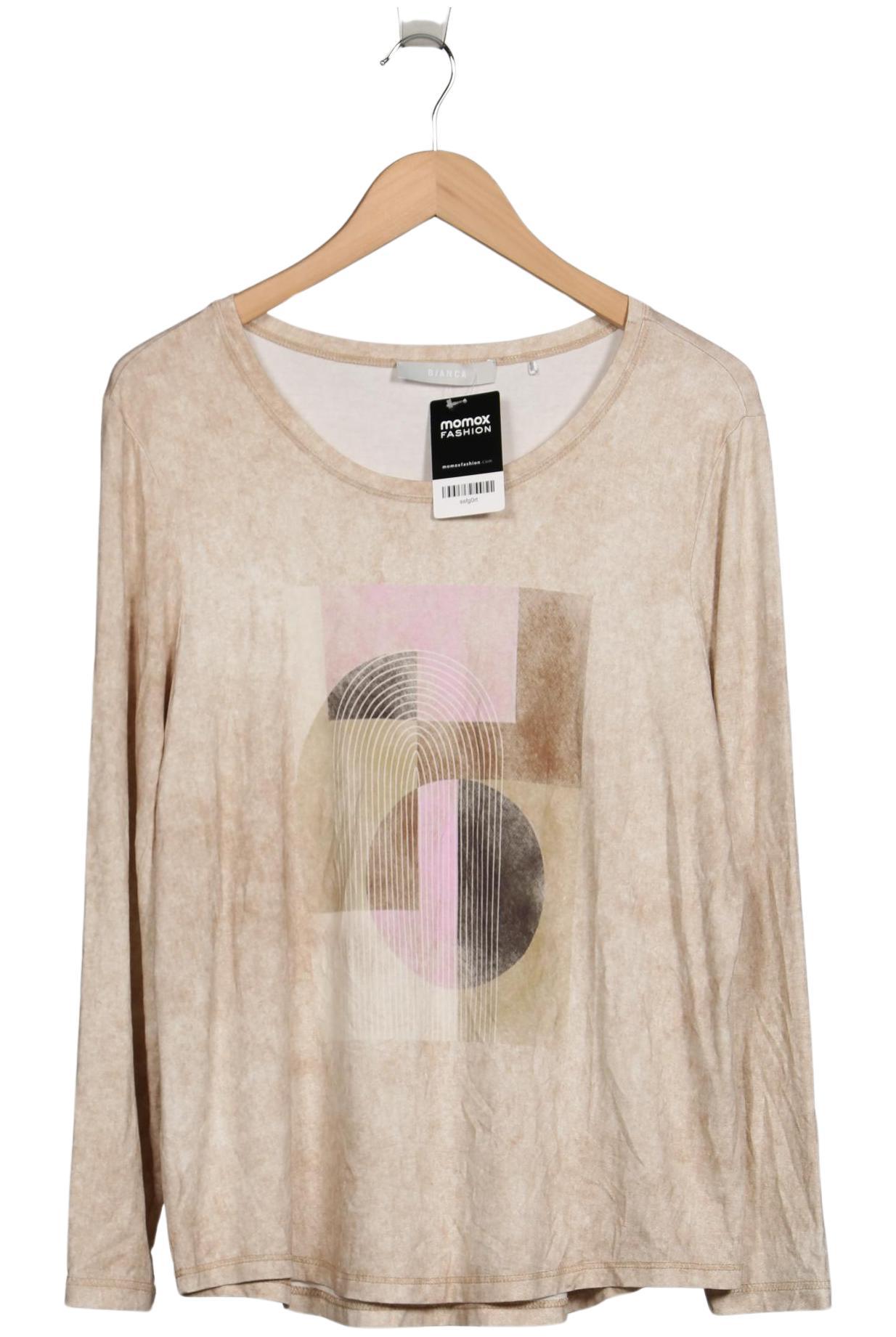 

Bianca Damen Langarmshirt, beige, Gr. 44