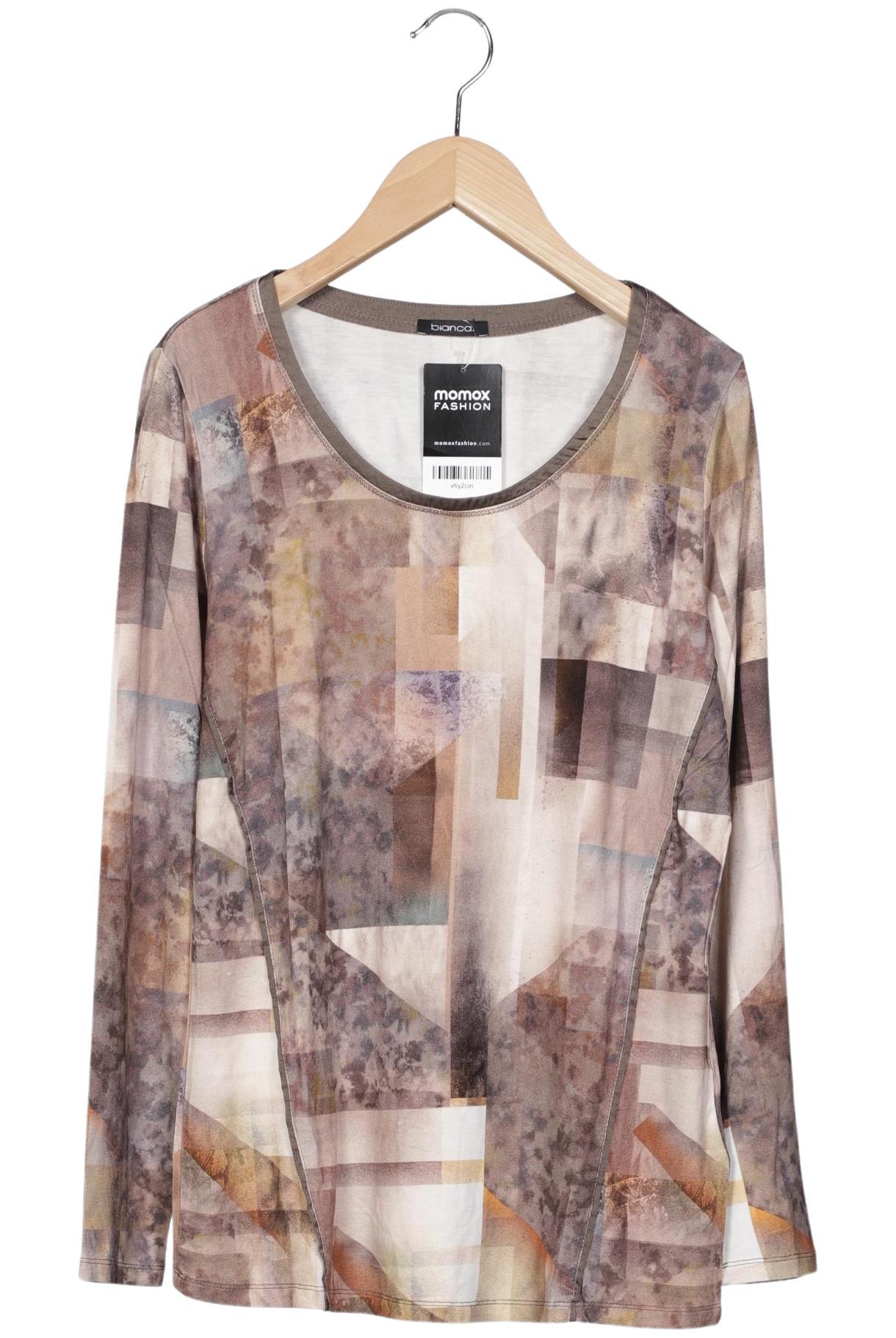 

Bianca Damen Langarmshirt, braun, Gr. 38