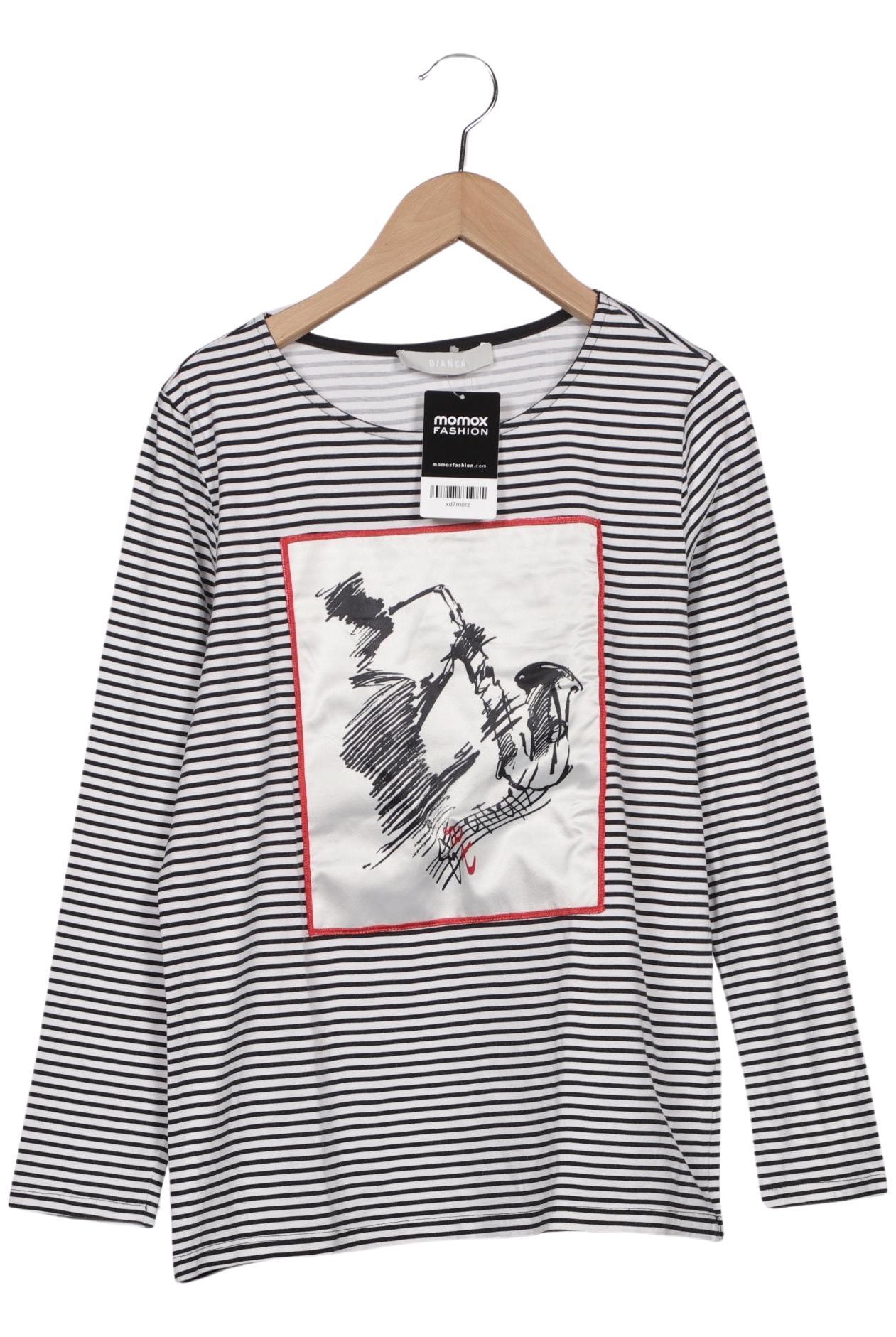 

Bianca Damen Langarmshirt, schwarz, Gr. 42