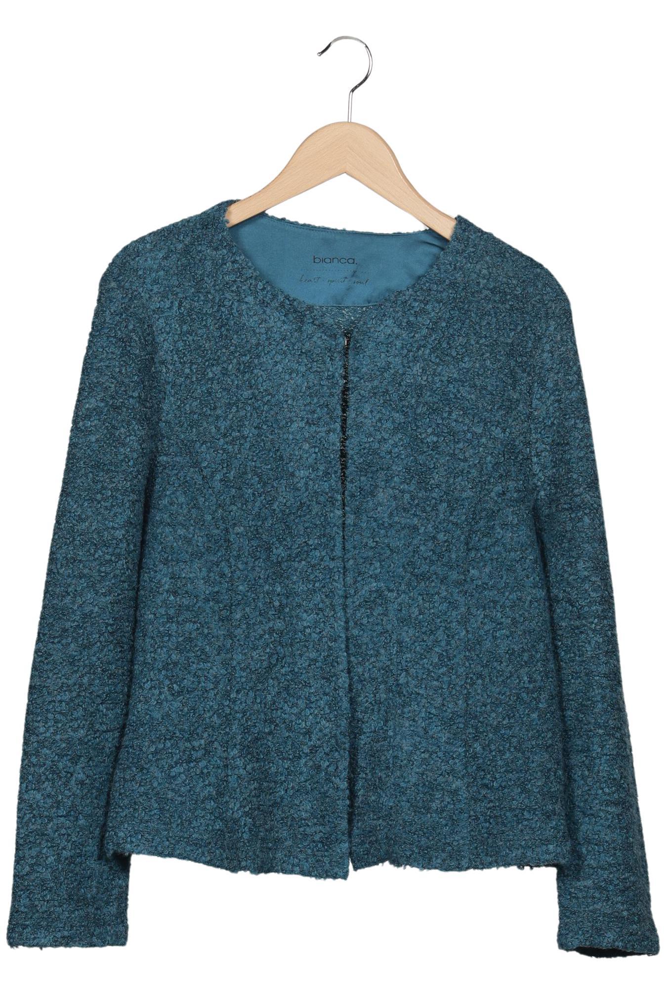 

Bianca Damen Strickjacke, türkis, Gr. 44