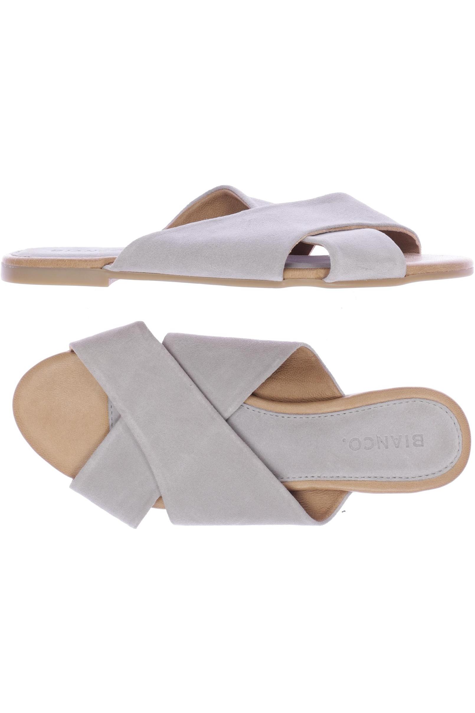 

Bianco Damen Sandale, grau, Gr. 38