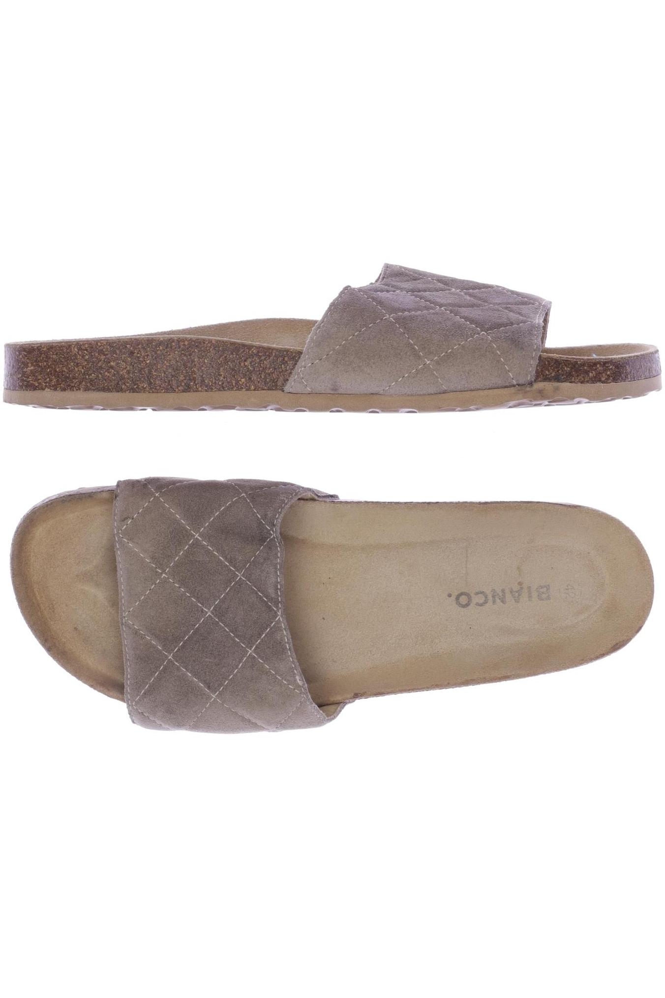 

Bianco Damen Sandale, beige, Gr. 42