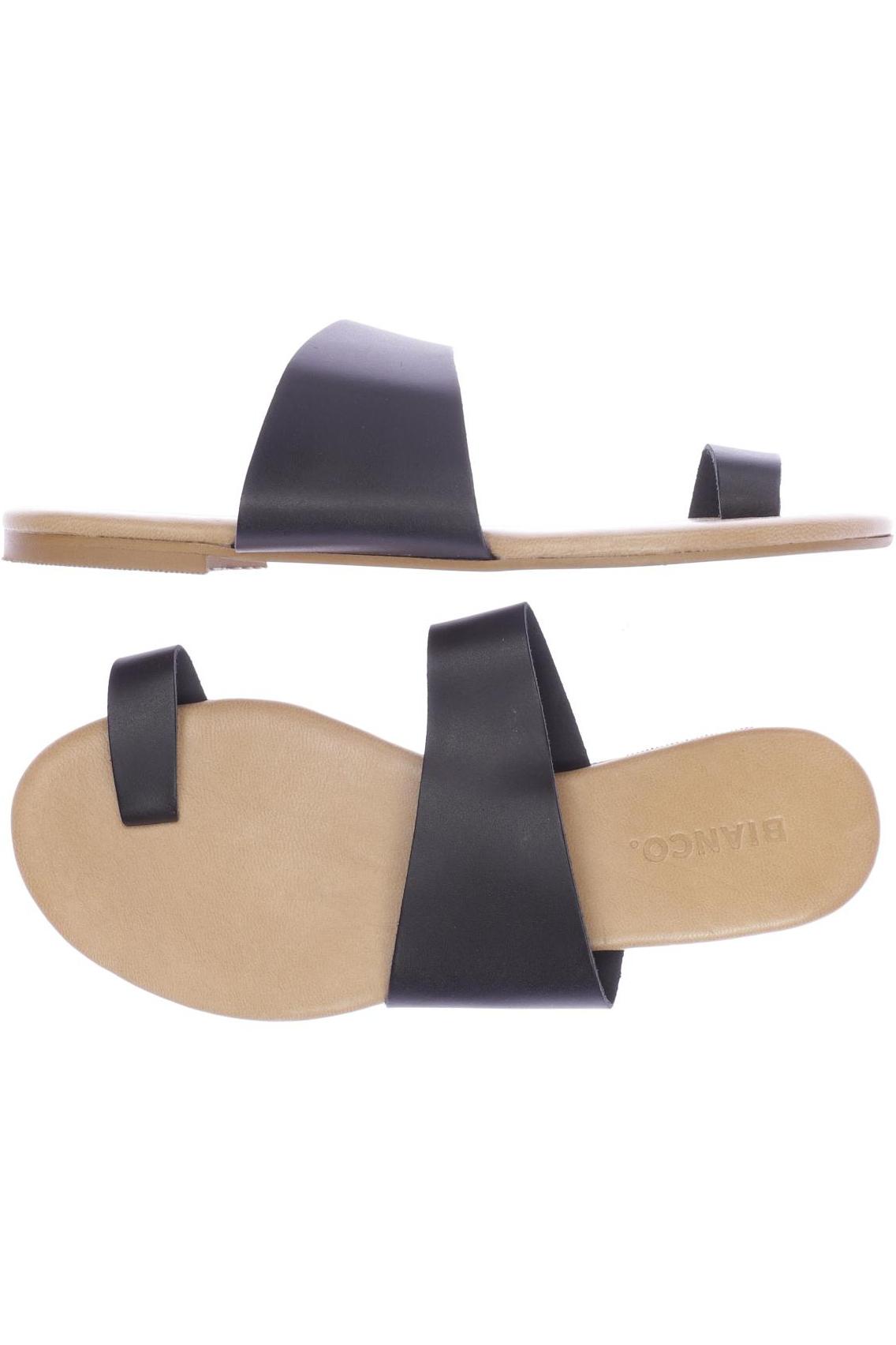 

Bianco Damen Sandale, schwarz