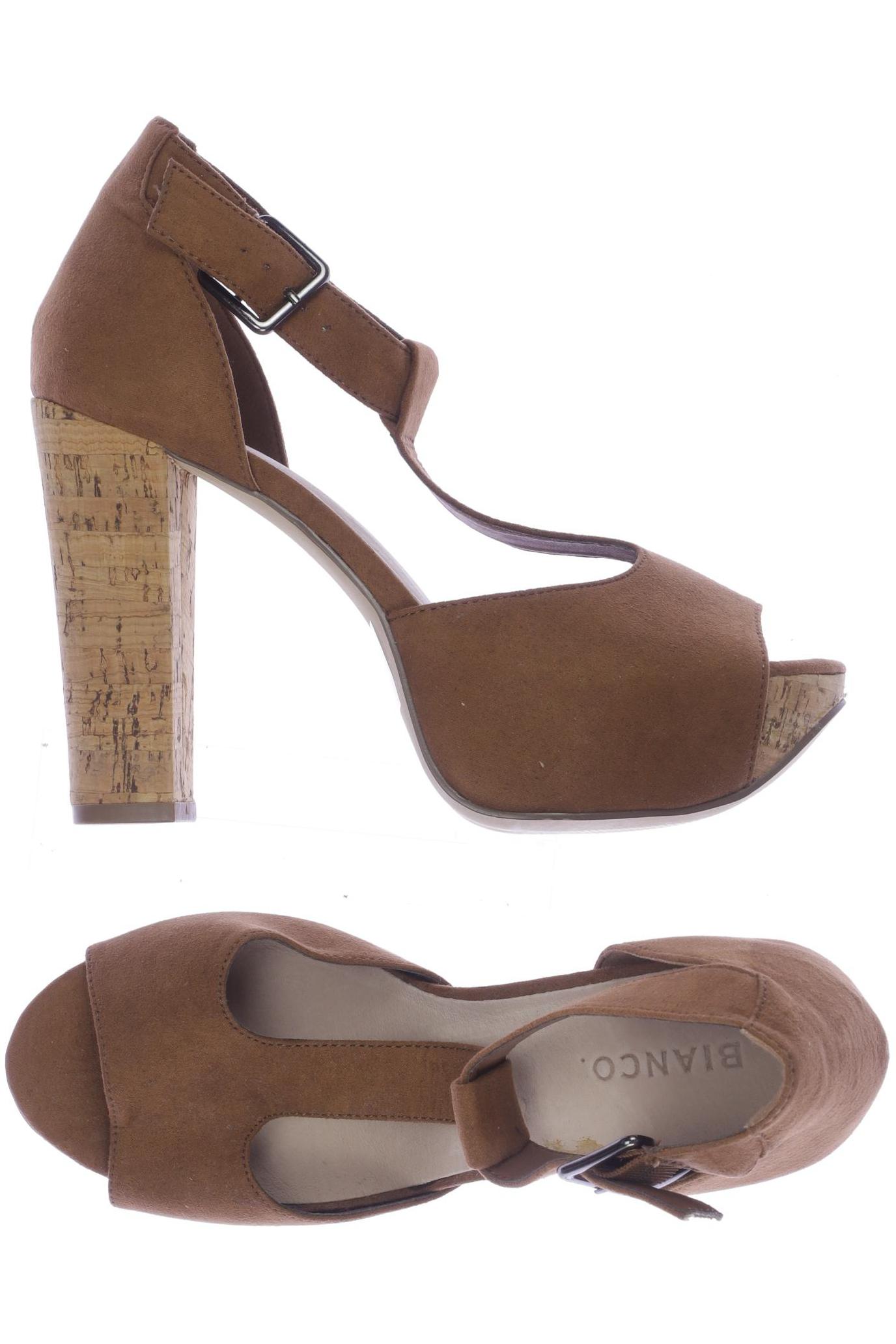 

Bianco Damen Sandale, braun, Gr. 38