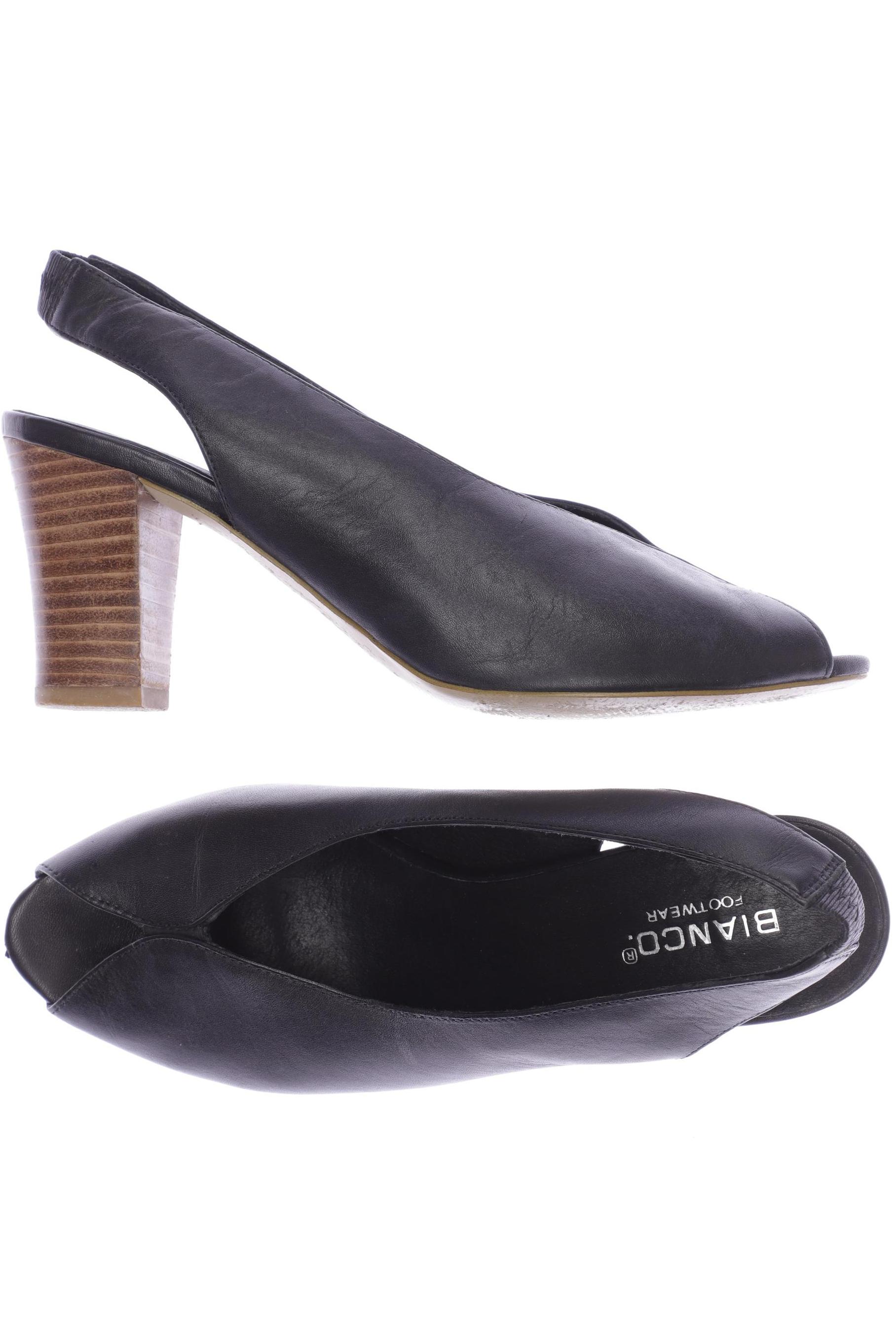 

Bianco Damen Sandale, schwarz
