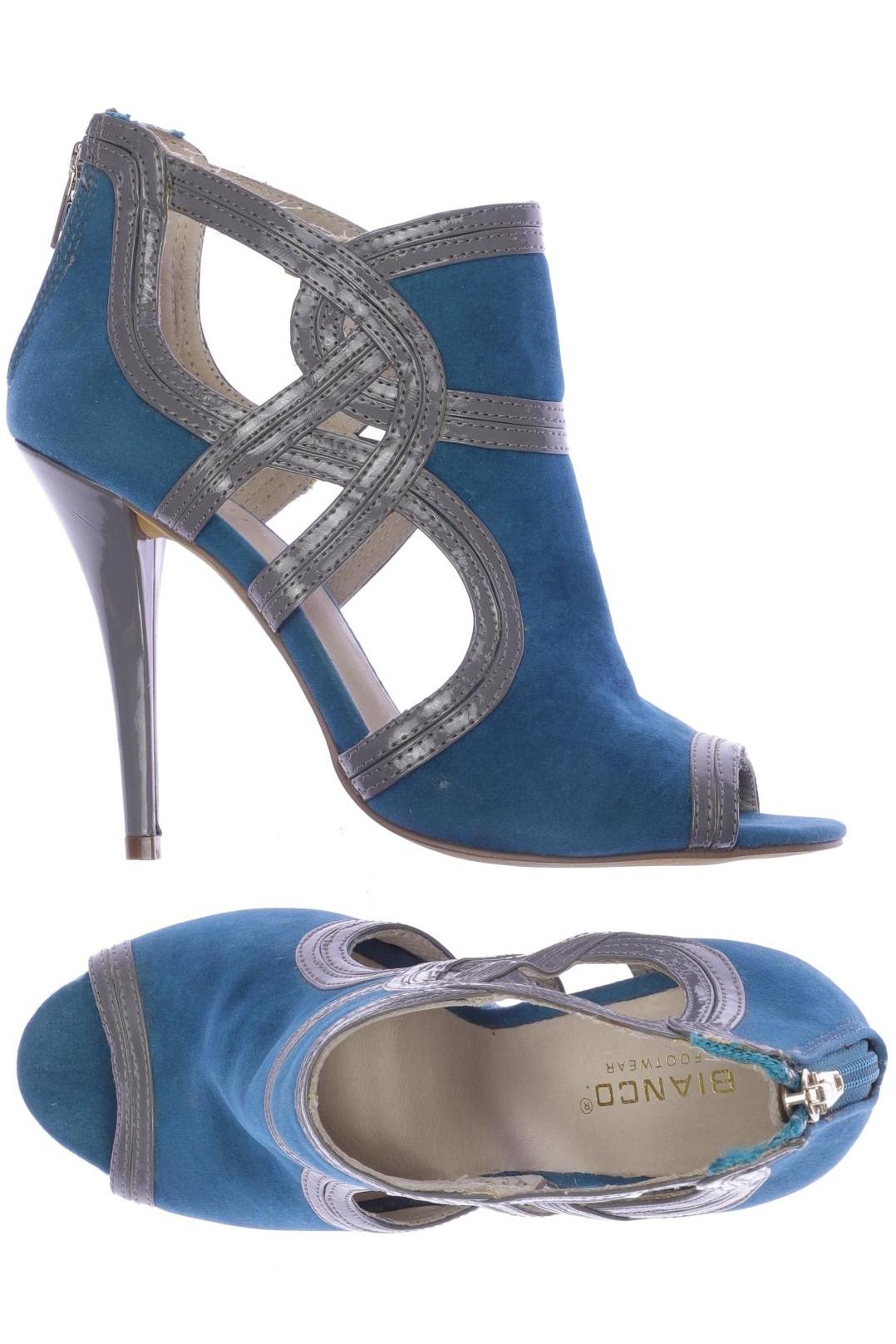 

Bianco Damen Sandale, blau, Gr. 38