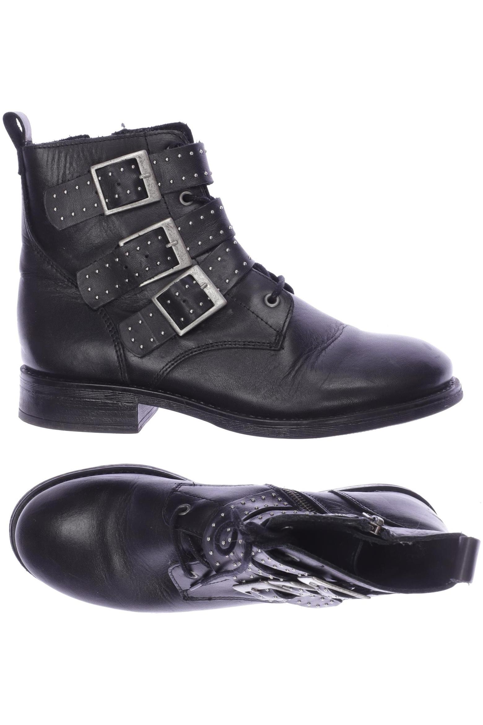 

Bianco Damen Stiefelette, schwarz, Gr. 38