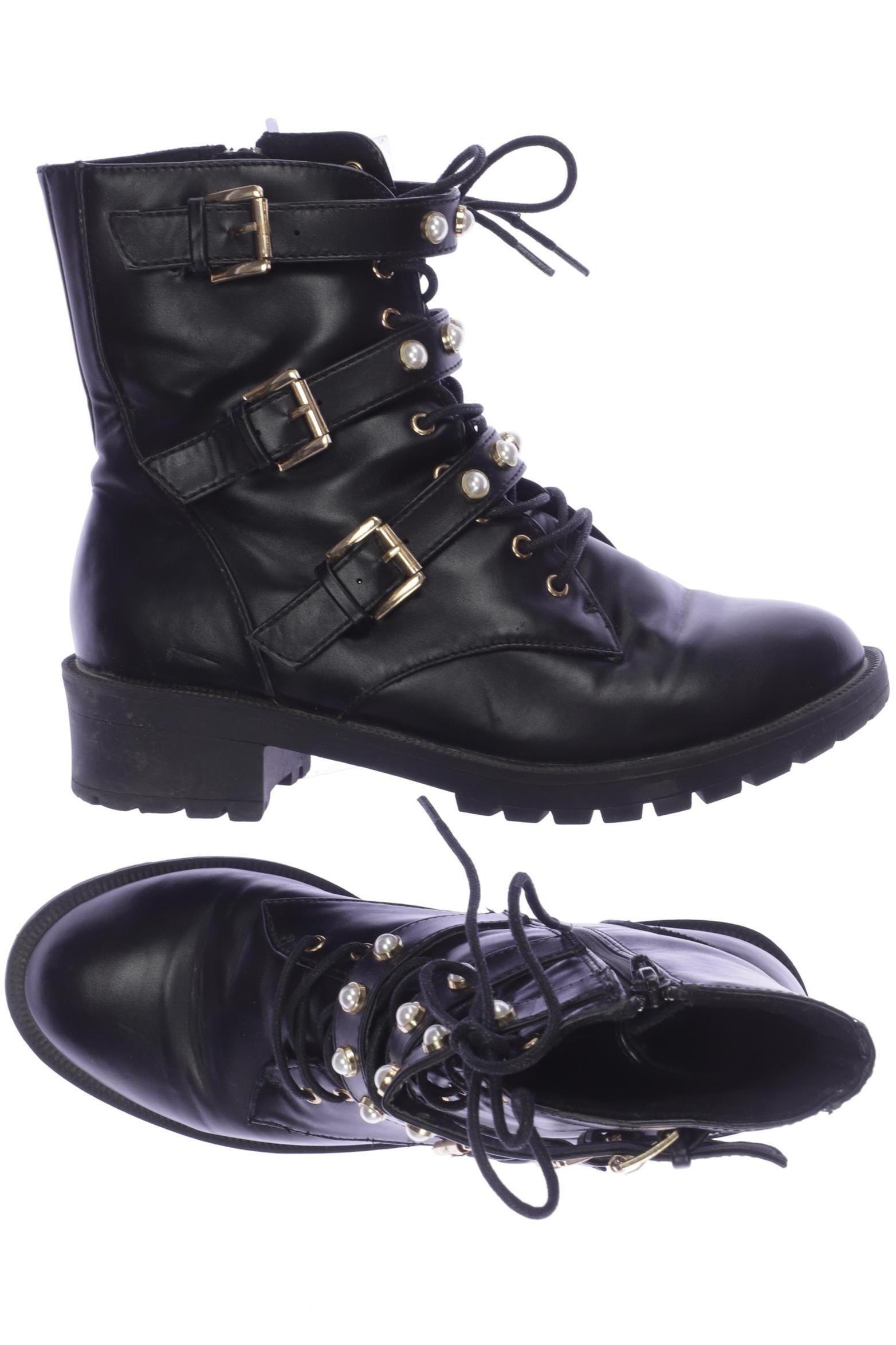 

Bianco Damen Stiefelette, schwarz, Gr. 39