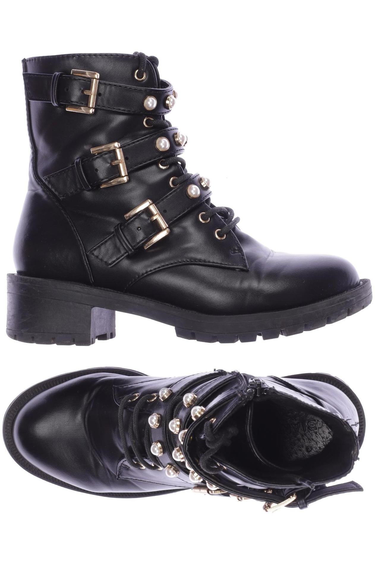 

Bianco Damen Stiefelette, schwarz