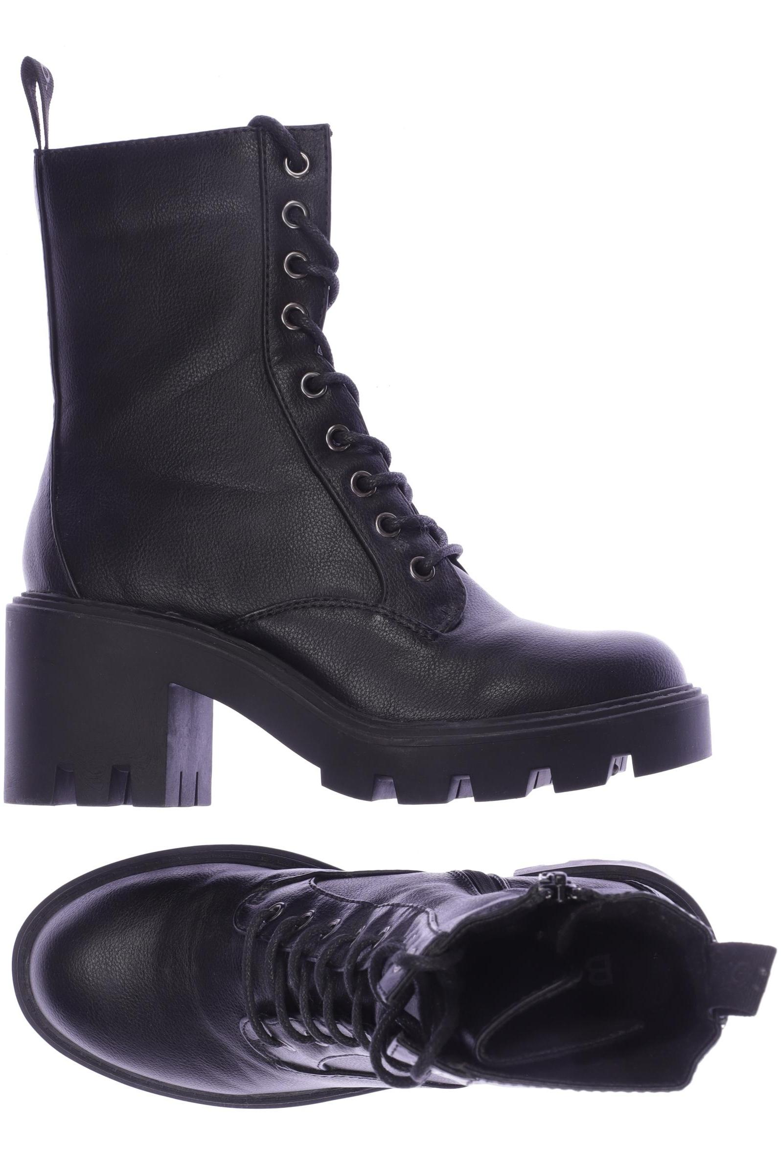 

Bianco Damen Stiefelette, schwarz, Gr. 37