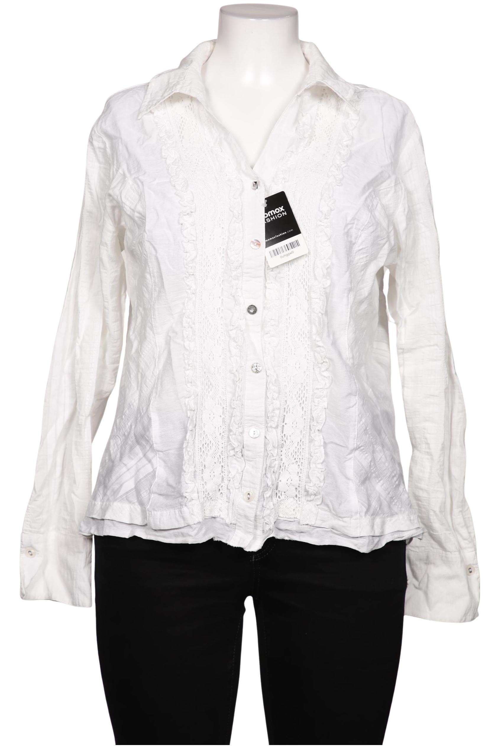 

BiBA Damen Bluse, weiß, Gr. 46