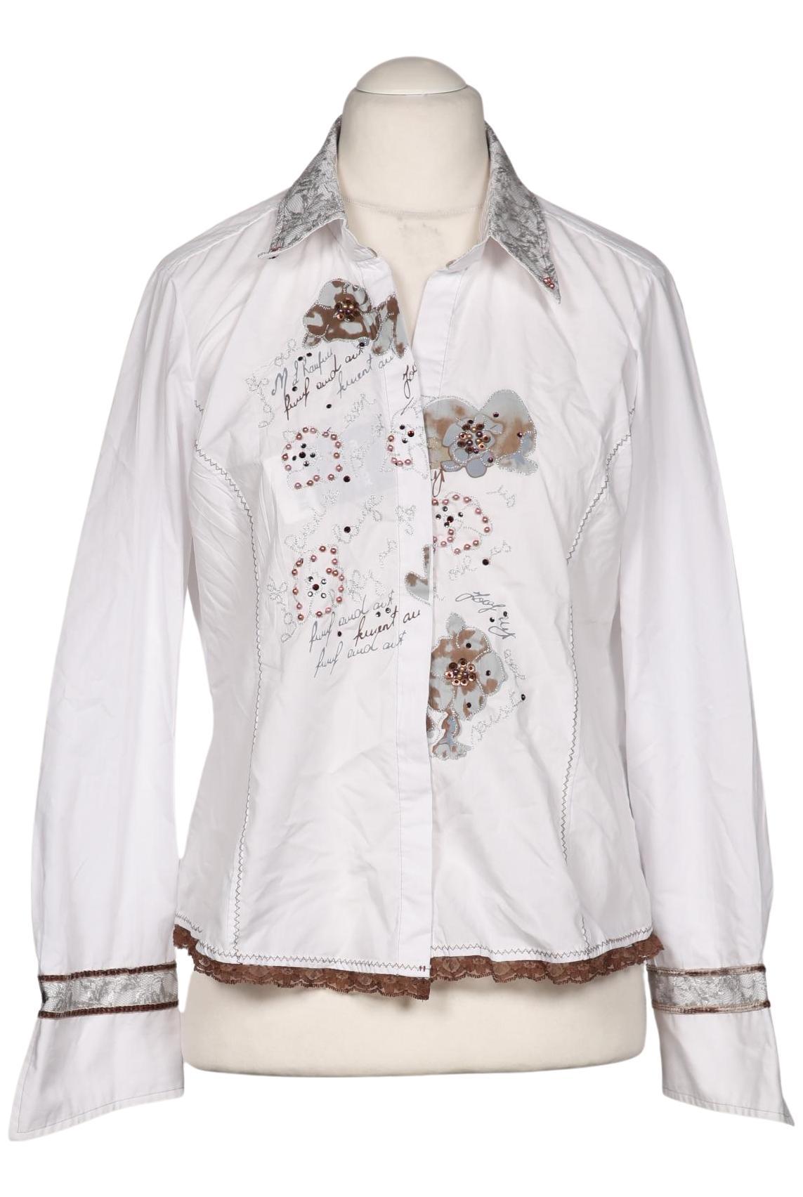 

BiBA Damen Bluse, weiß, Gr. 42